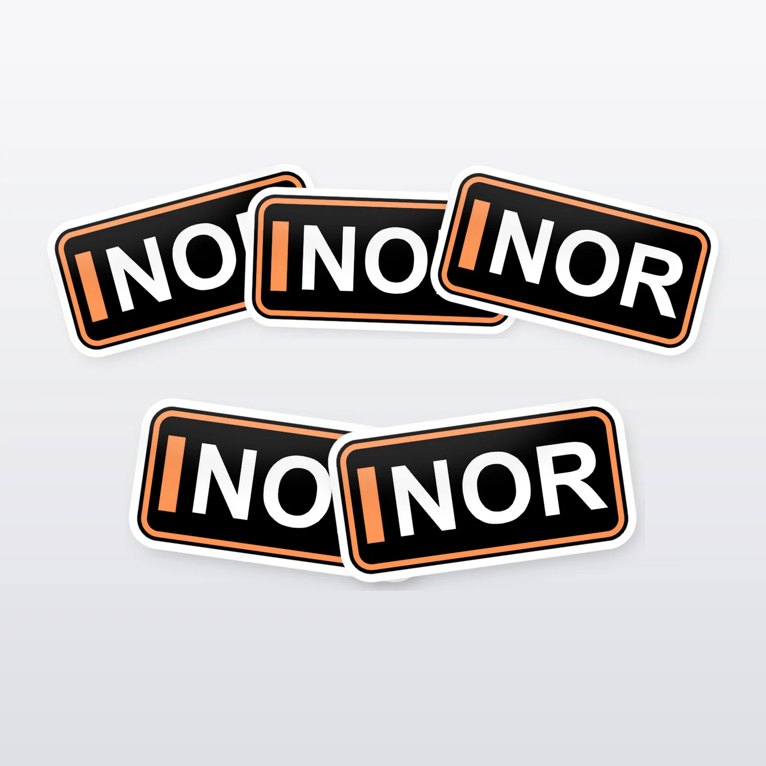 Lando Norris Aufkleber Set II – 5 Sticker