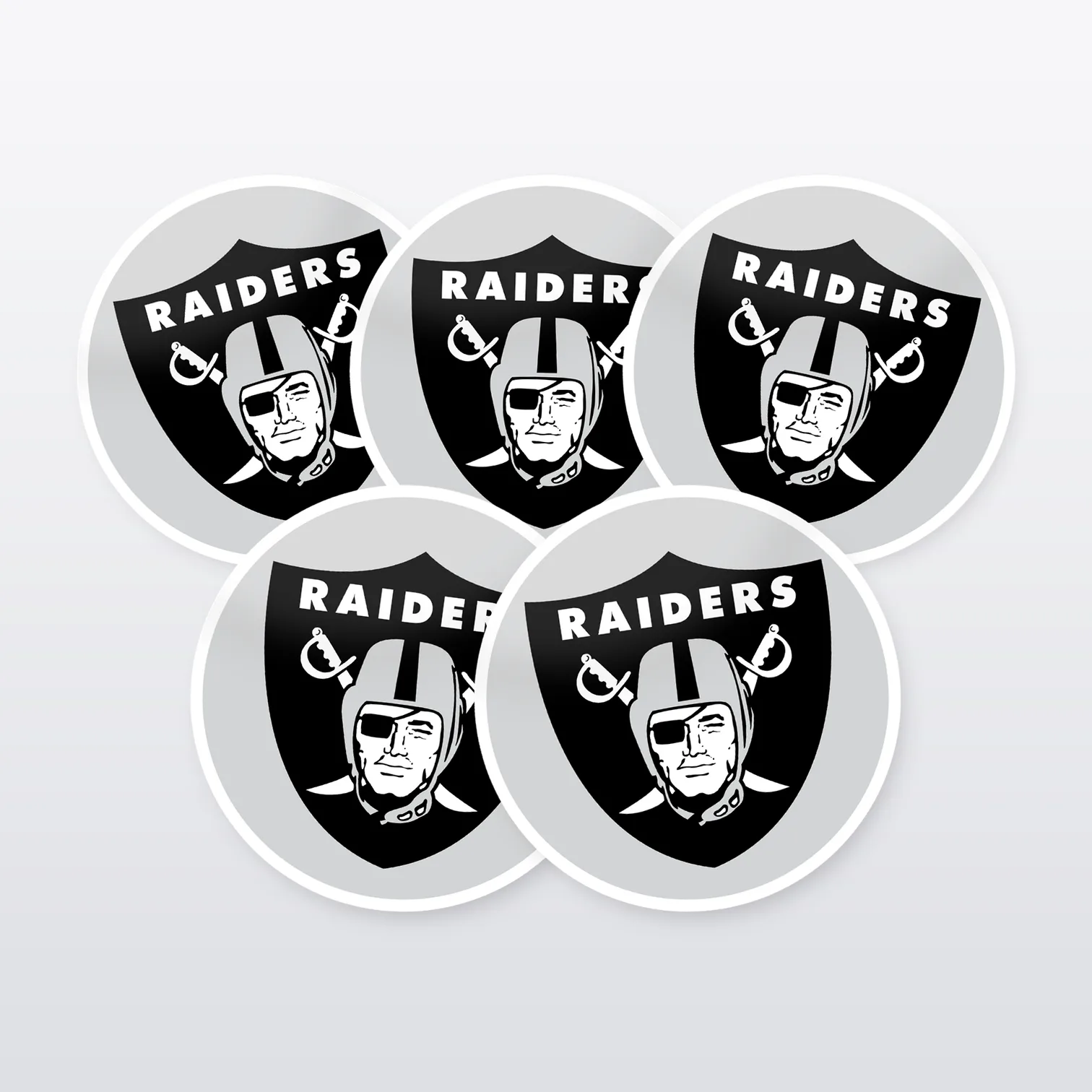 Las Vegas Raiders Aufkleber Set I