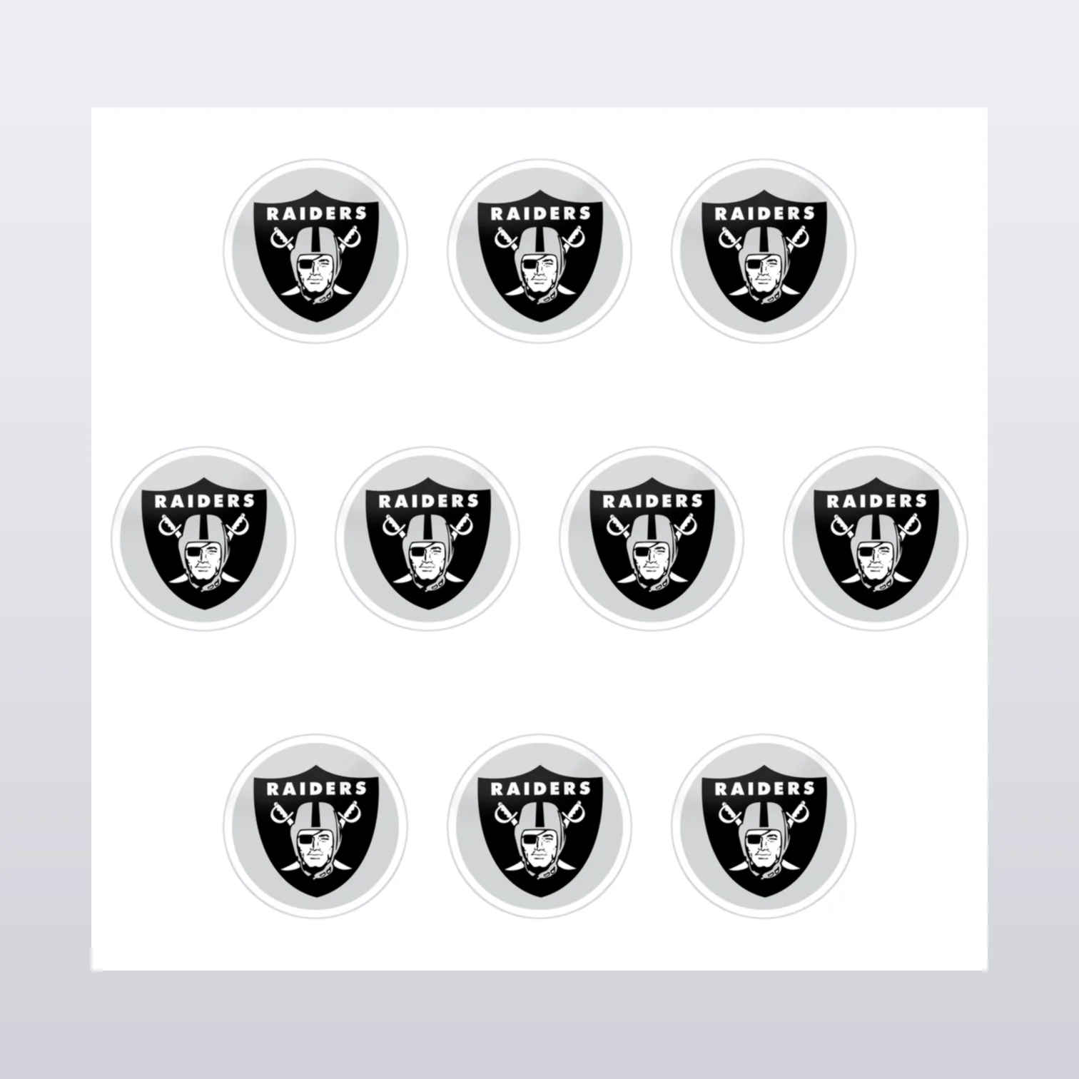Las Vegas Raiders Aufkleber Set I