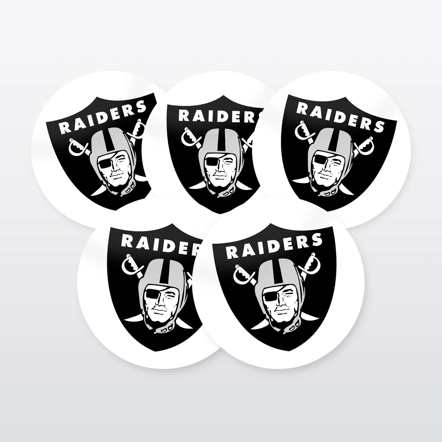 Las Vegas Raiders Aufkleber Set II