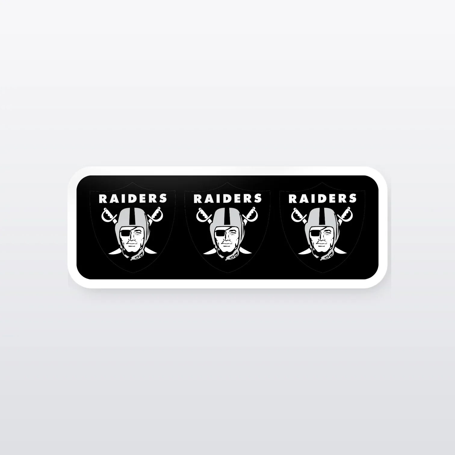 Las Vegas Raiders Aufkleber Set III