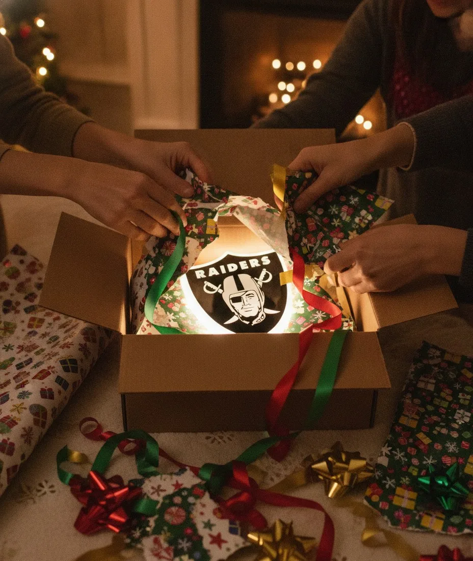 Las Vegas Raiders LED-Leuchtschild