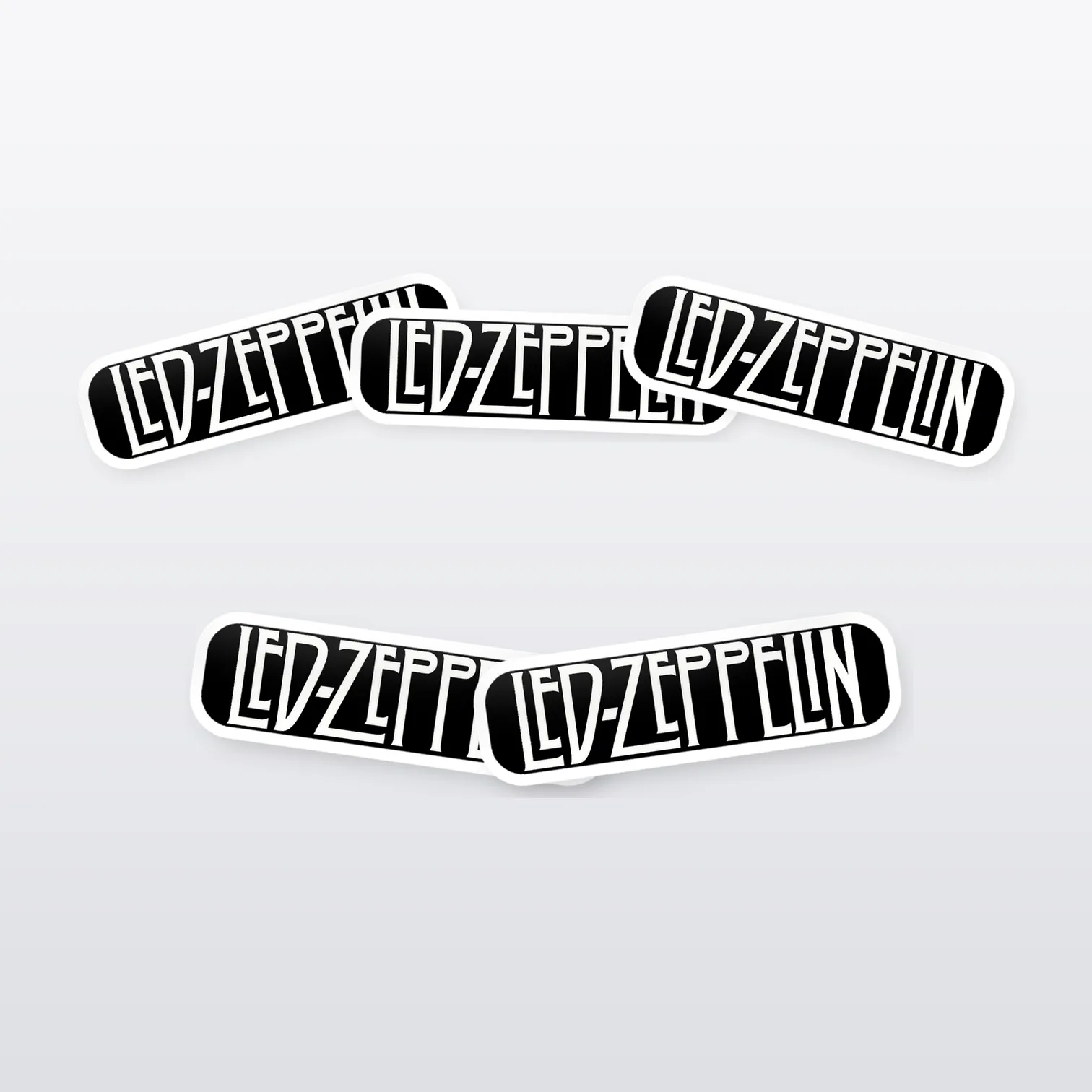 Led Zeppelin Aufkleber Set II – 5 Sticker