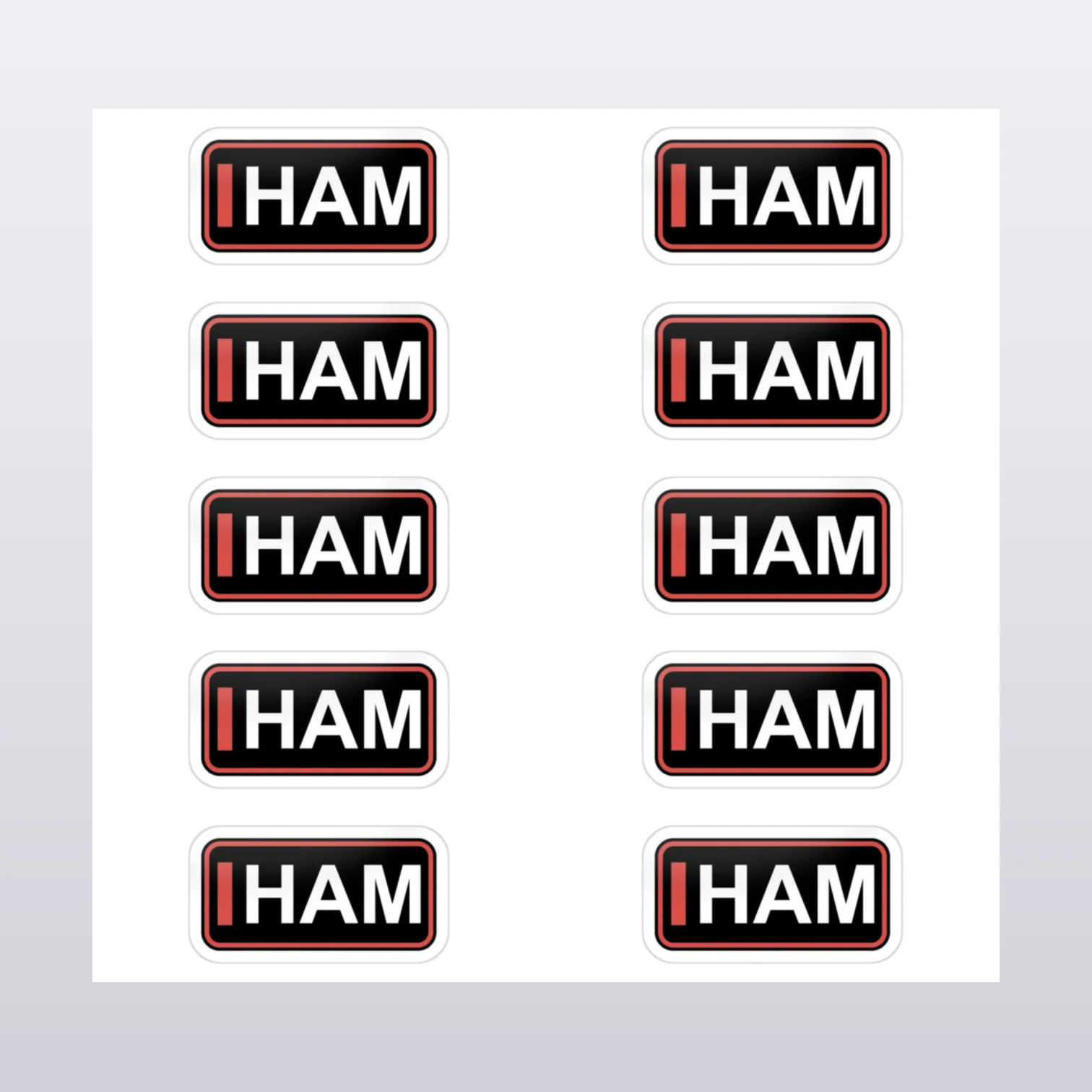 Lewis Hamilton Aufkleber Set II – Aufkleber auf Bogen