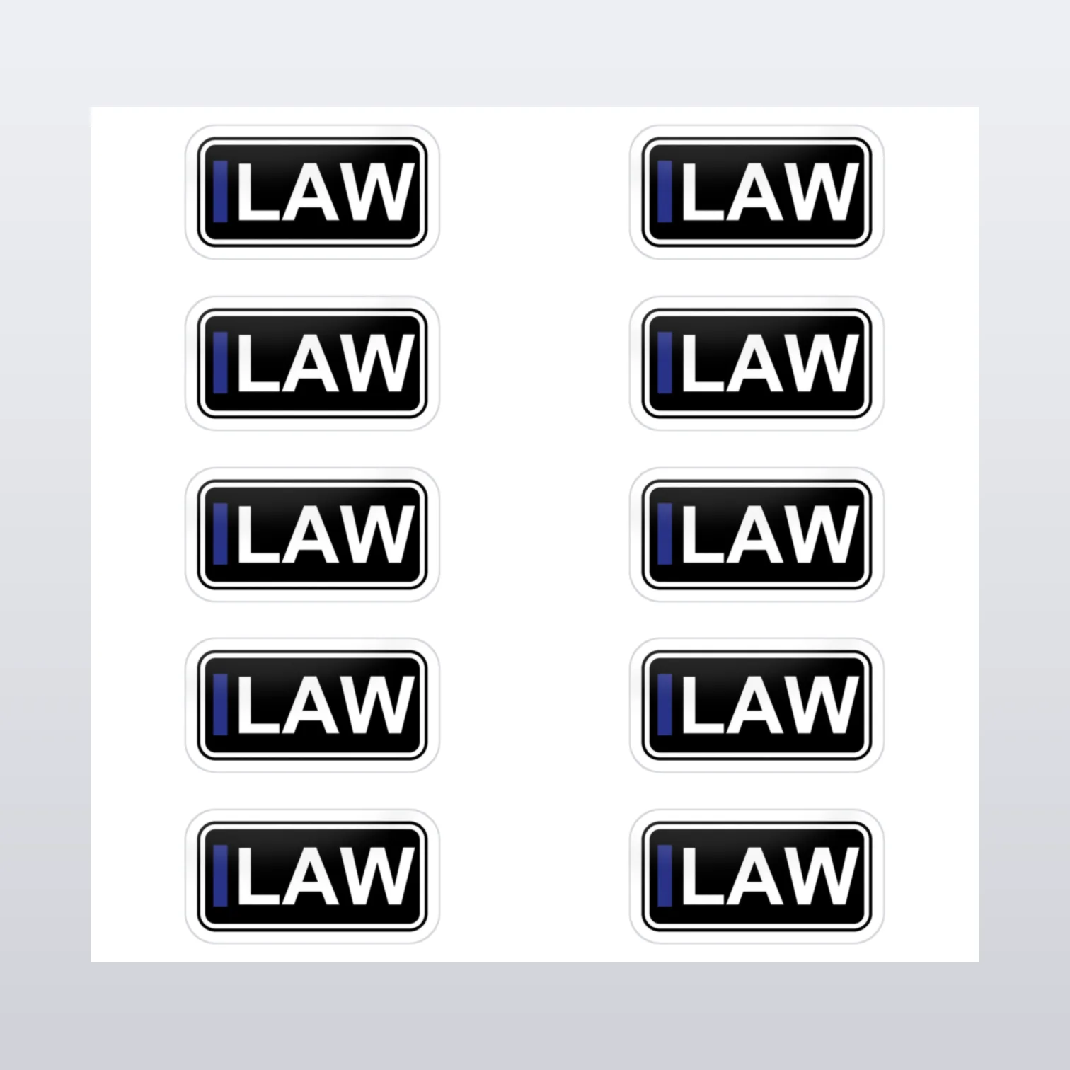 Liam Lawson Aufkleber Set – Aufkleber auf Bogen