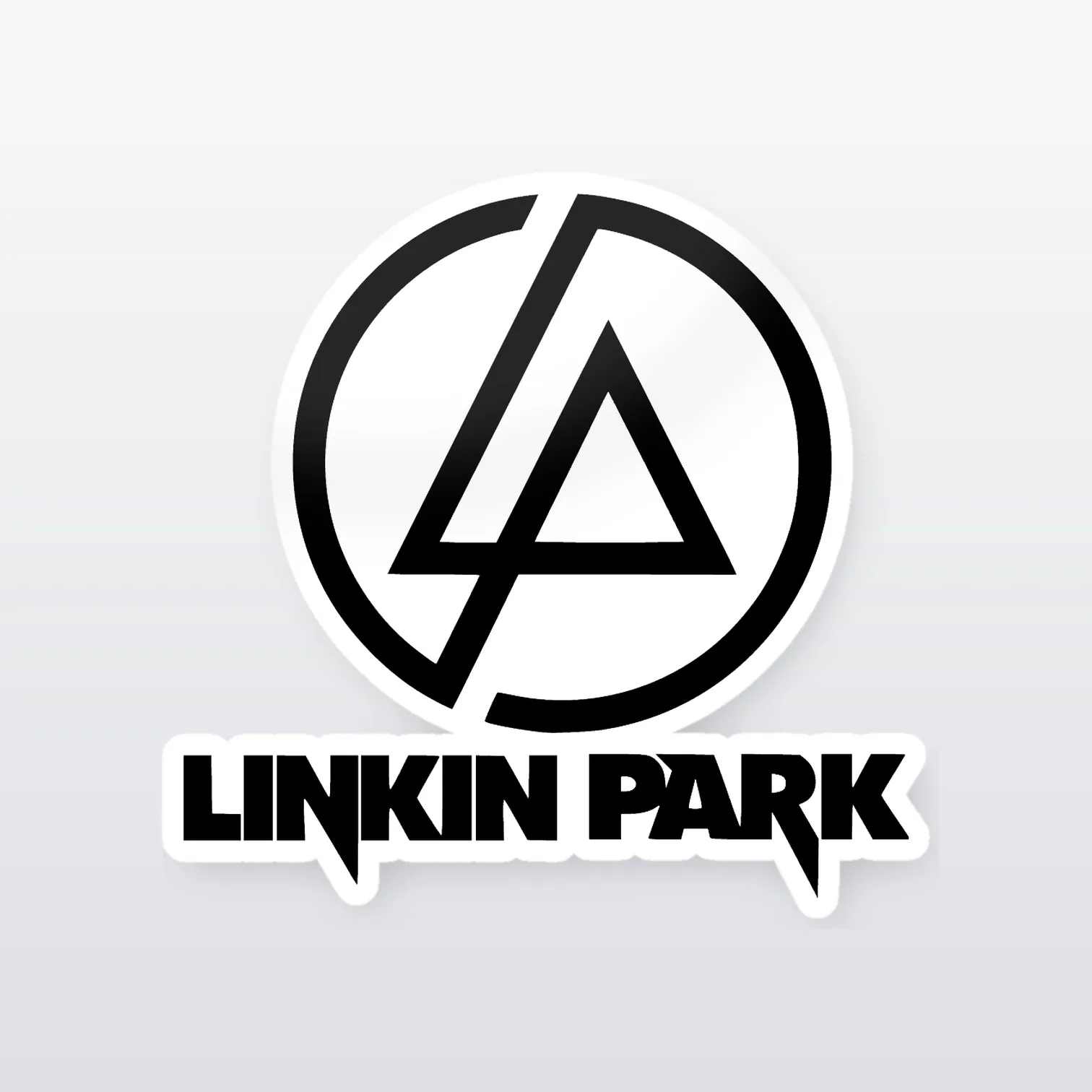 Linkin Park Aufkleber Set – einzelner Aufkleber in Großaufnahme