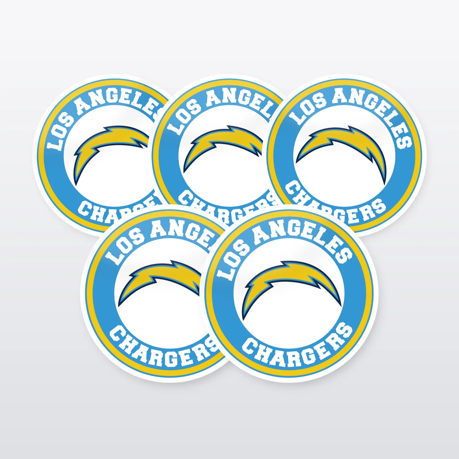 Los Angeles Chargers Aufkleber Set