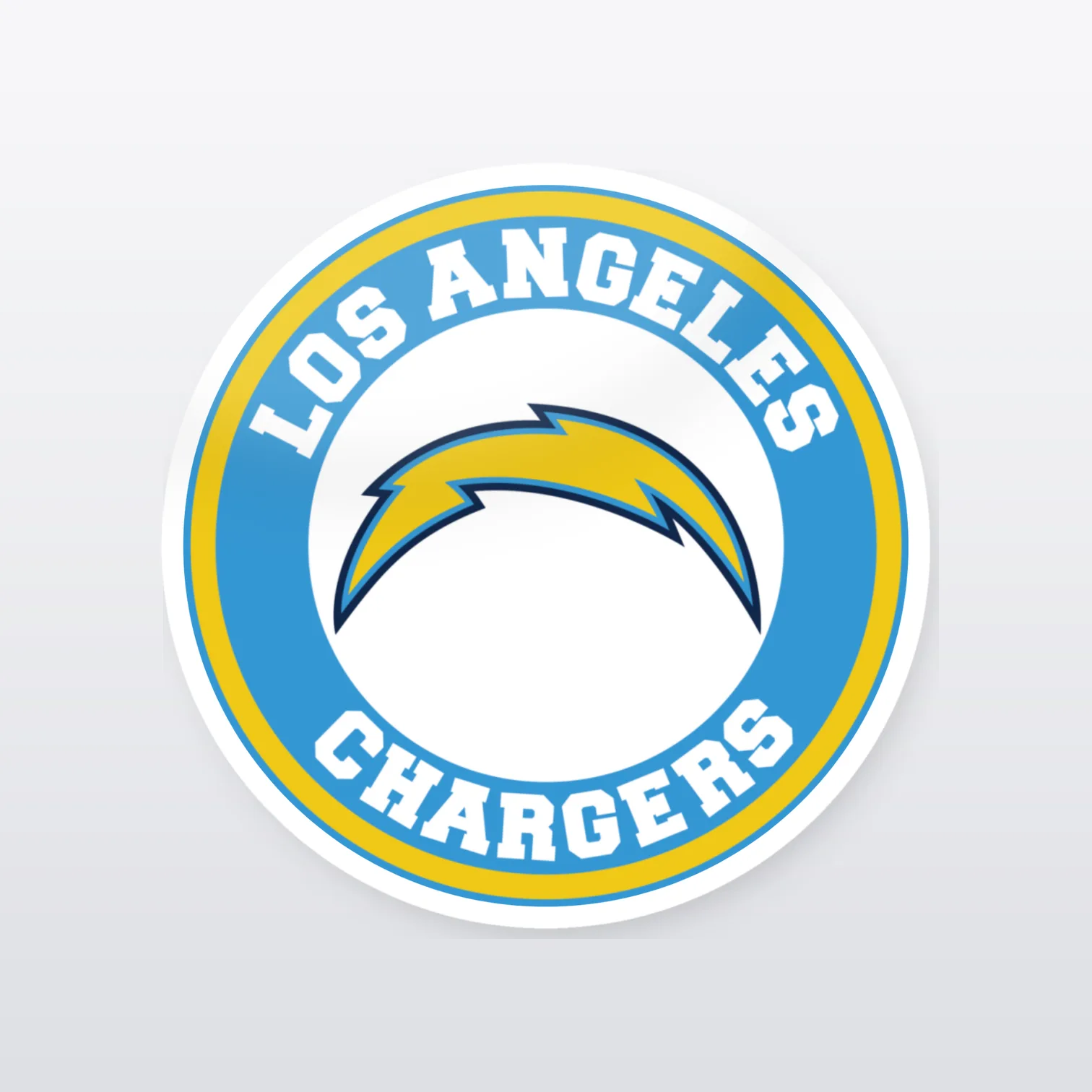 Los Angeles Chargers Aufkleber Set