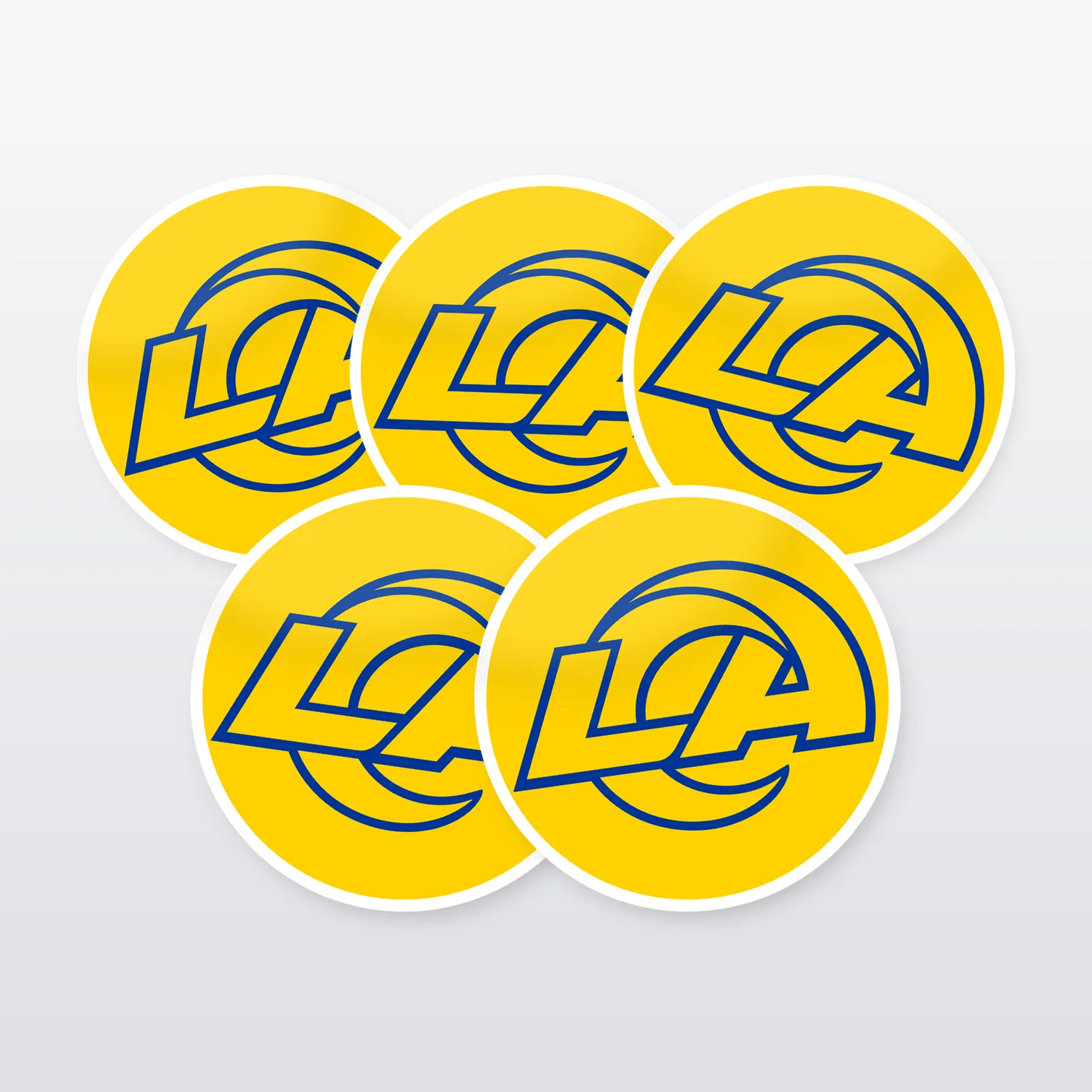 Los Angeles Rams Aufkleber Set I