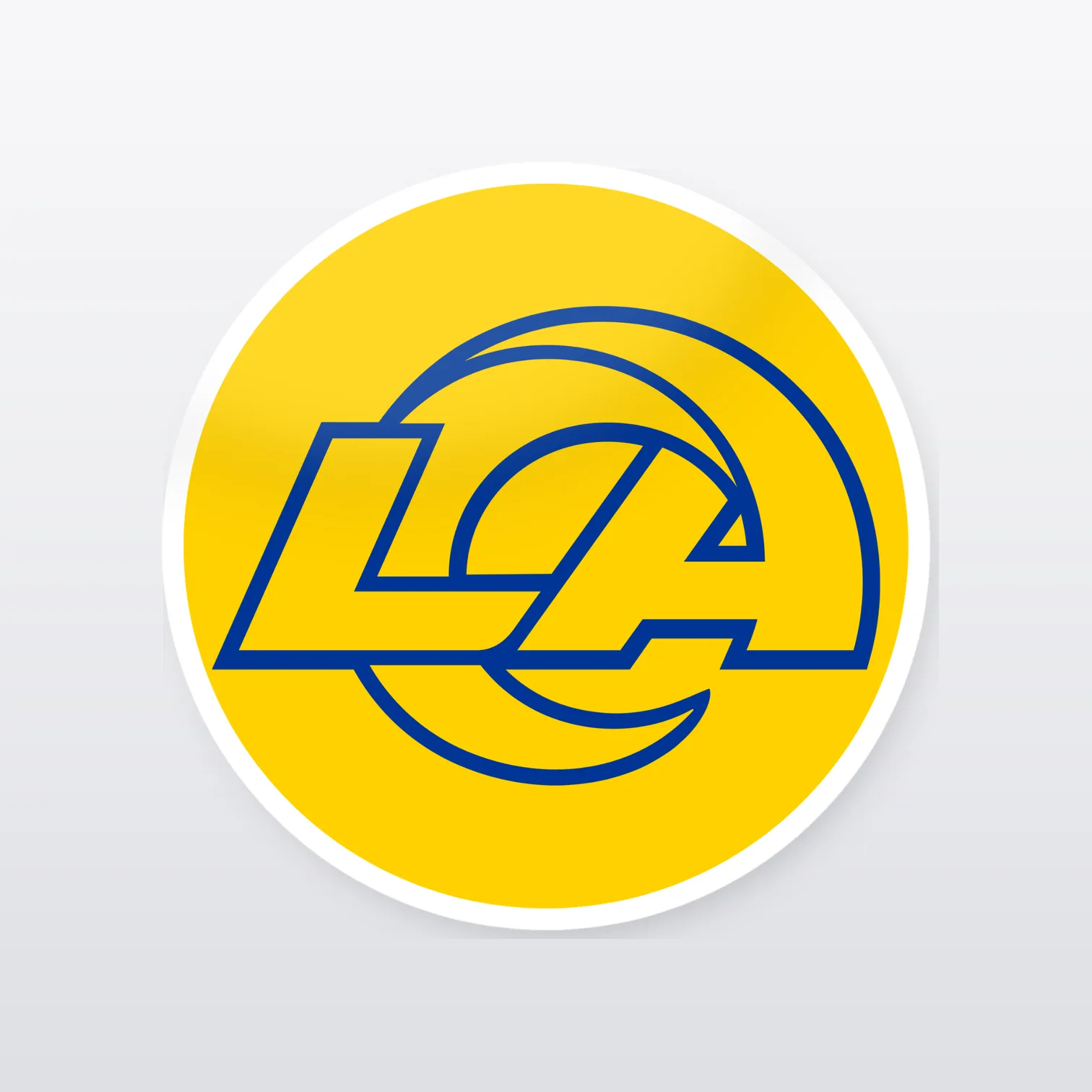 Los Angeles Rams Aufkleber Set I