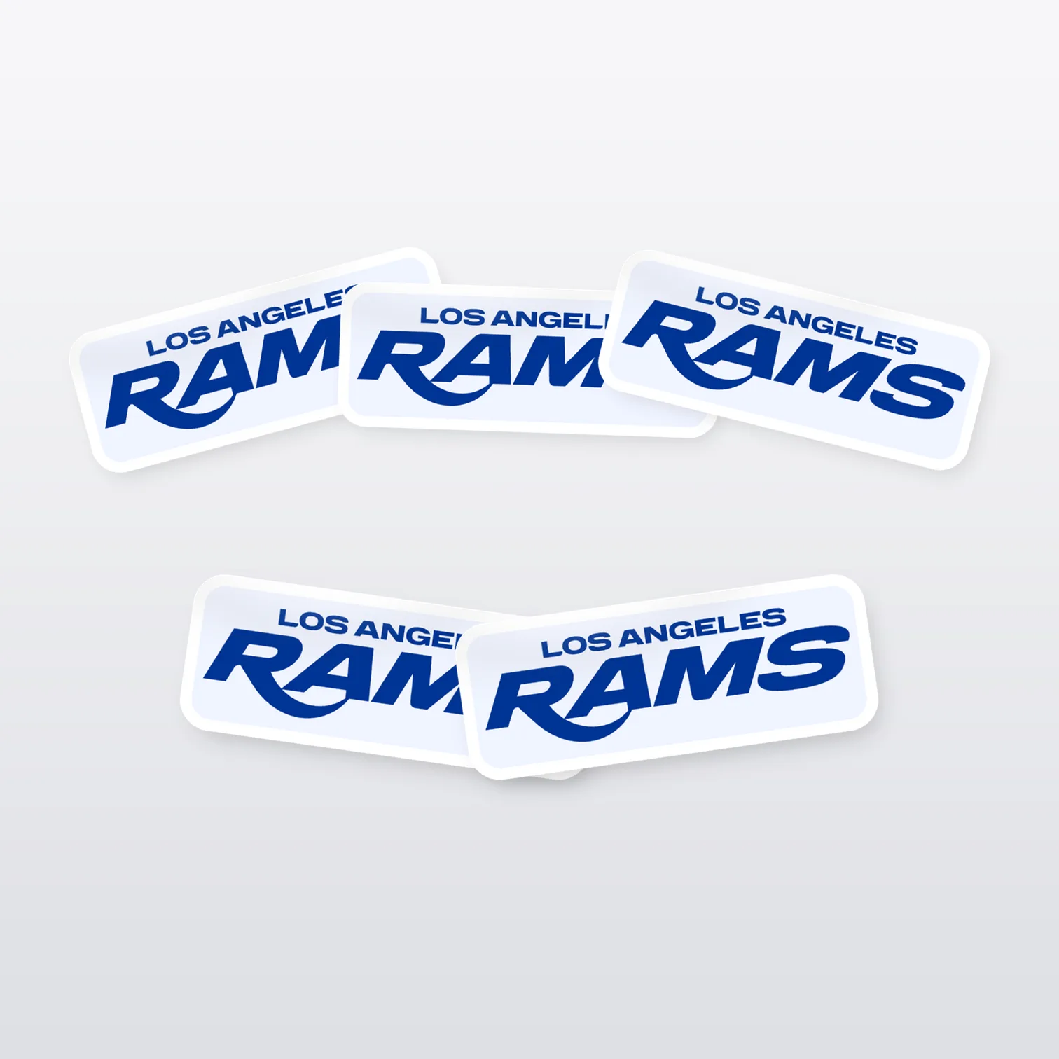 Los Angeles Rams Aufkleber Set II