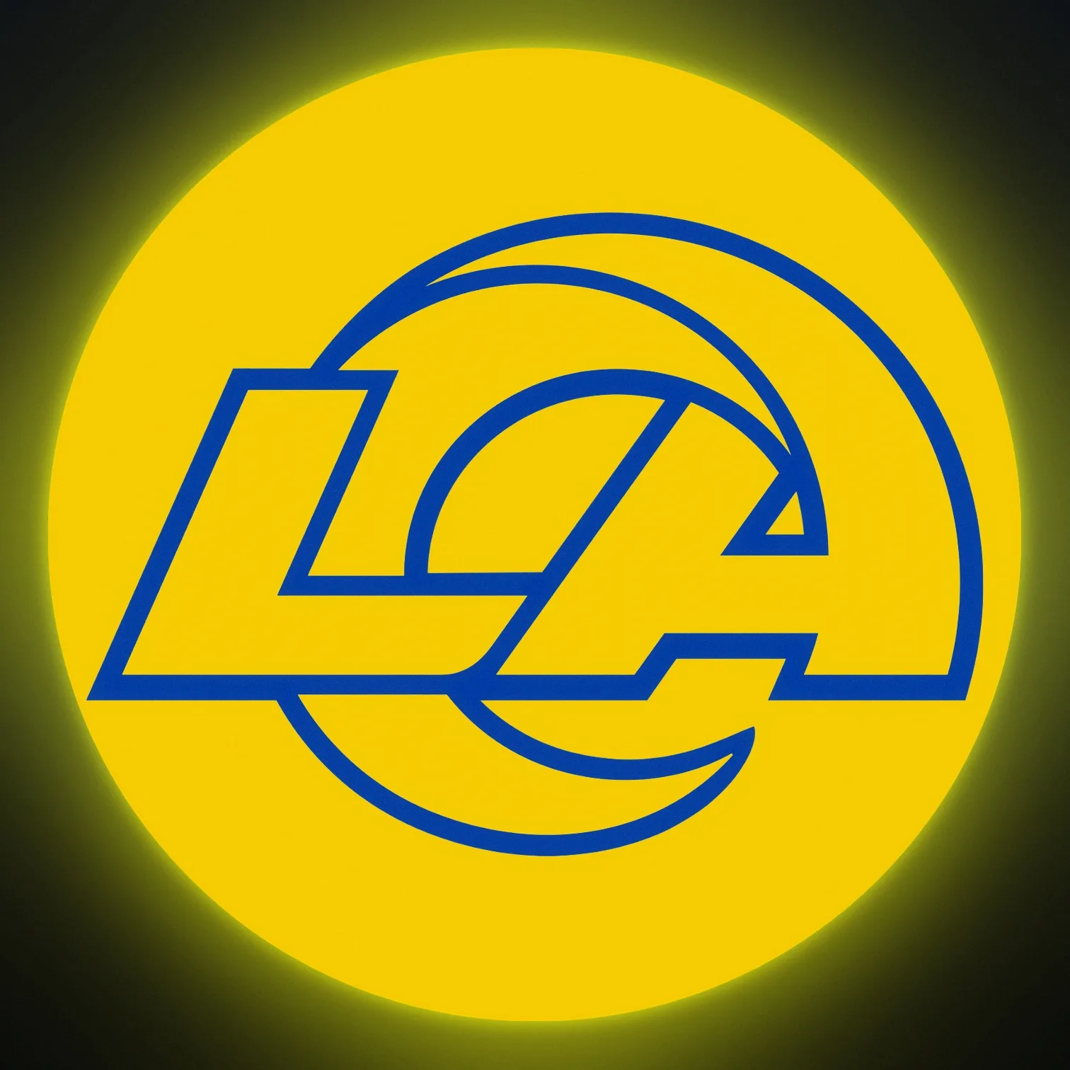 Los Angeles Rams LED-Leuchte I