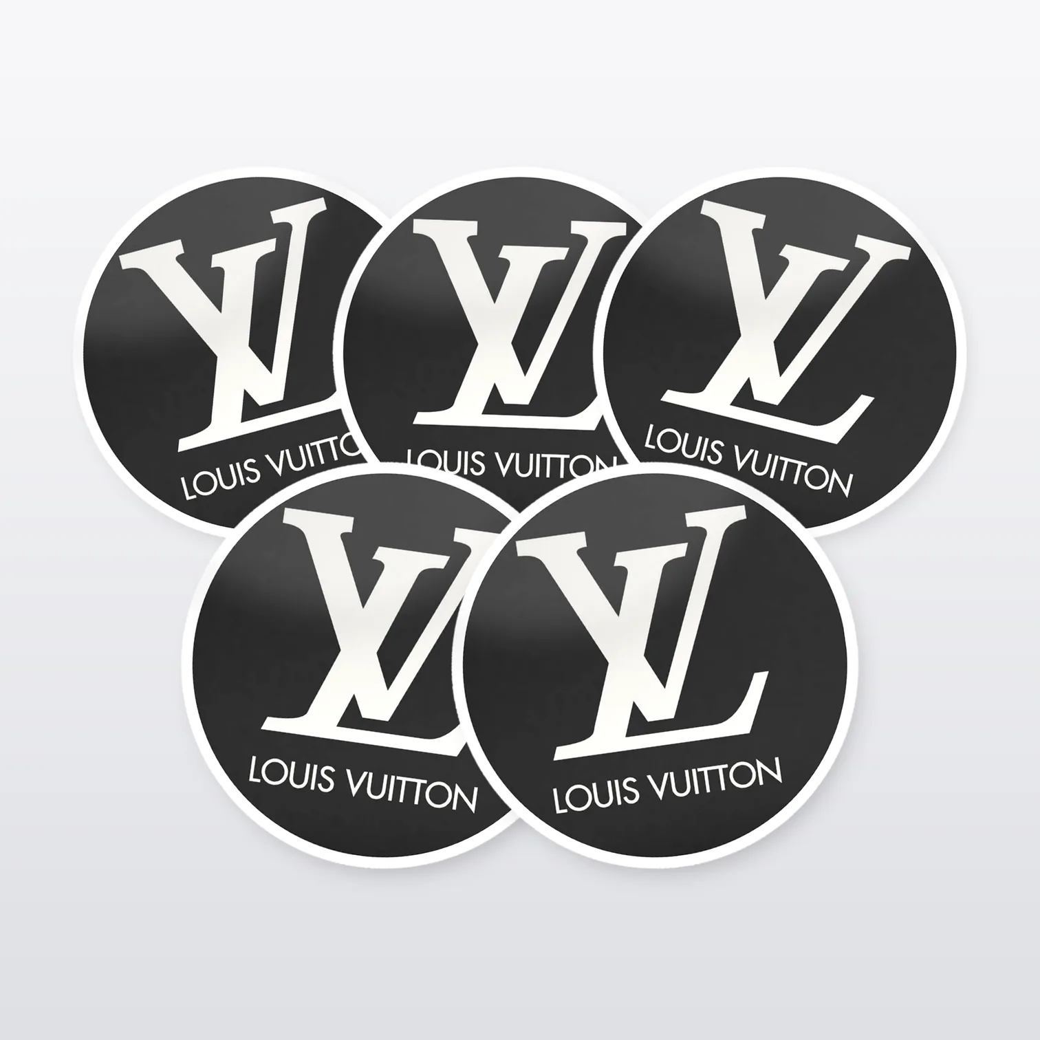 Louis Vuitton Aufkleber Set – 5 Sticker