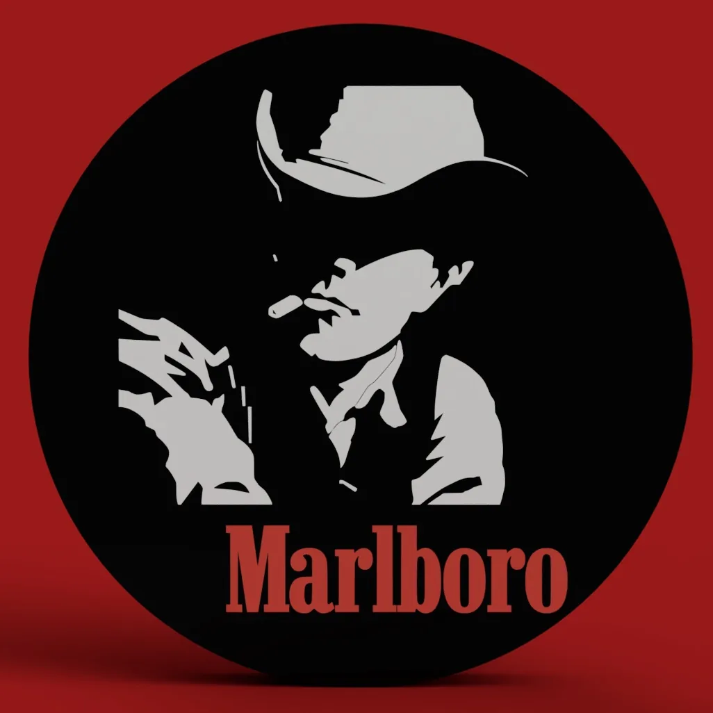 Marlboro Man LED-Leuchte