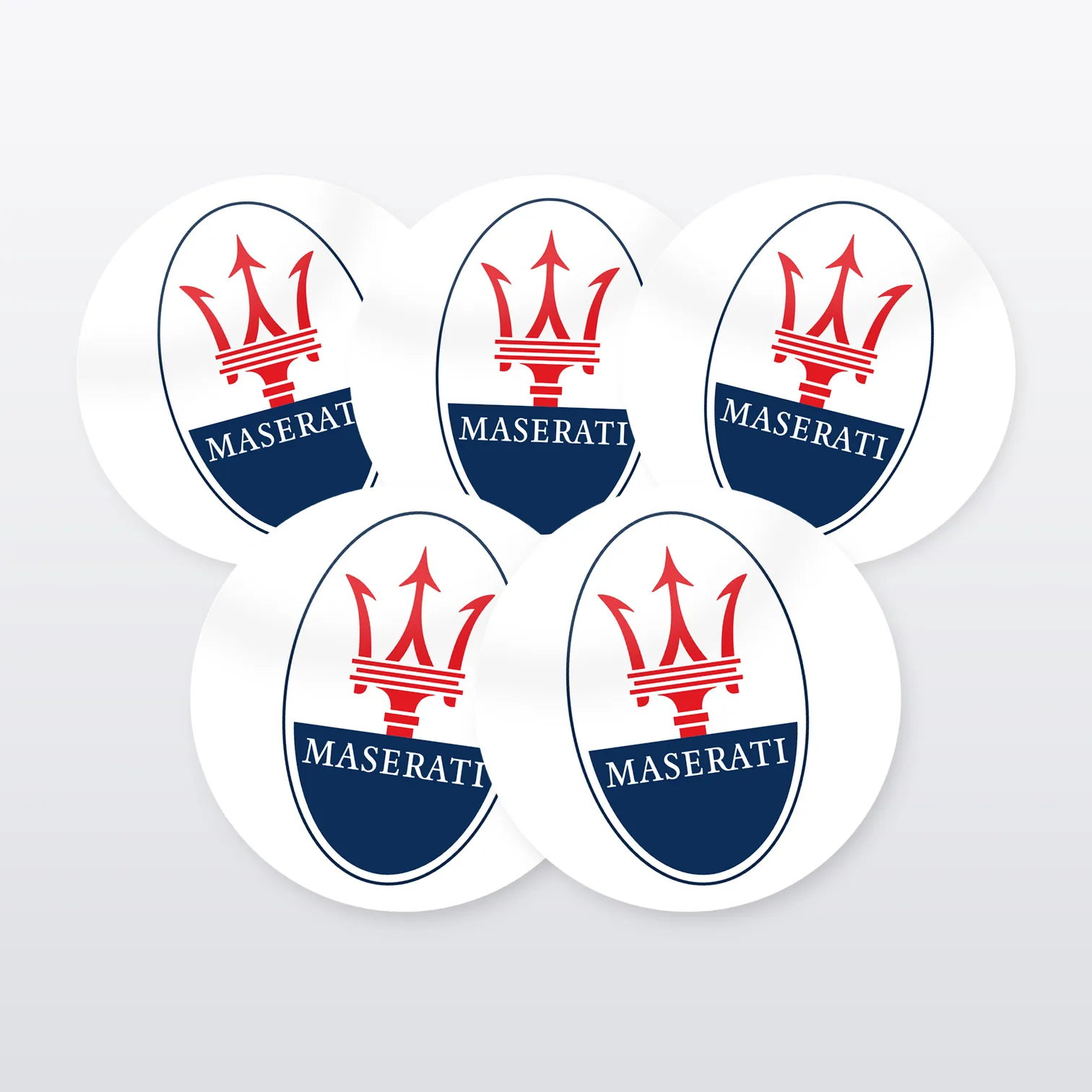 Maserati Aufkleber Set – 5 Sticker