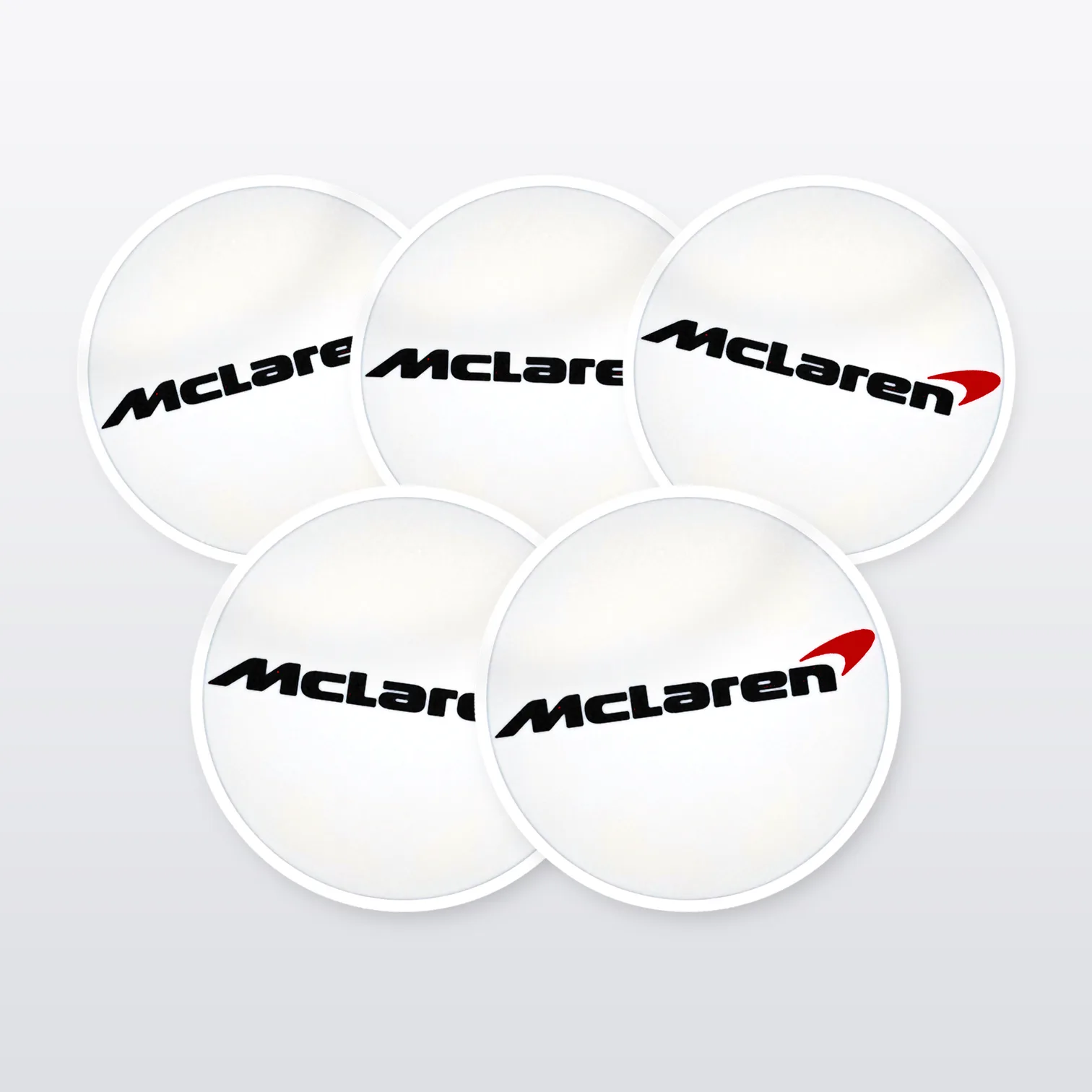 McLaren Aufkleber Set – 5 Sticker