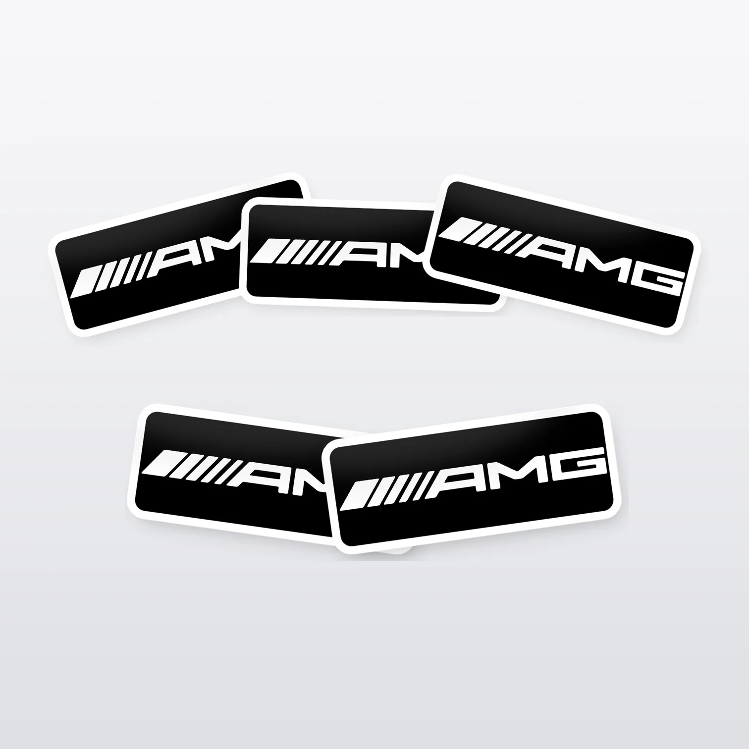 Mercedes-Benz AMG Aufkleber Set I – 5 Sticker