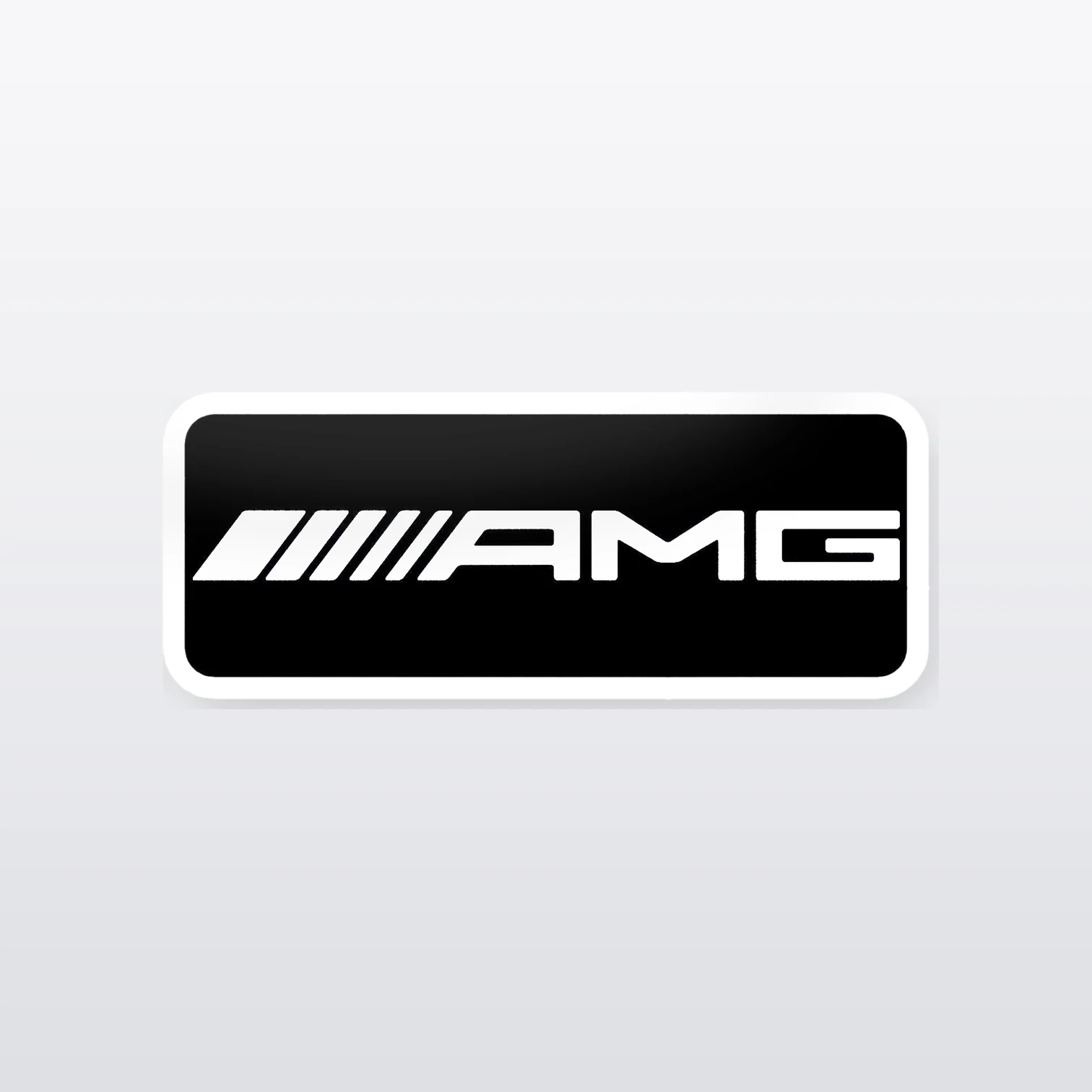 Mercedes-Benz AMG Aufkleber Set I – einzelner Aufkleber in Großaufnahme