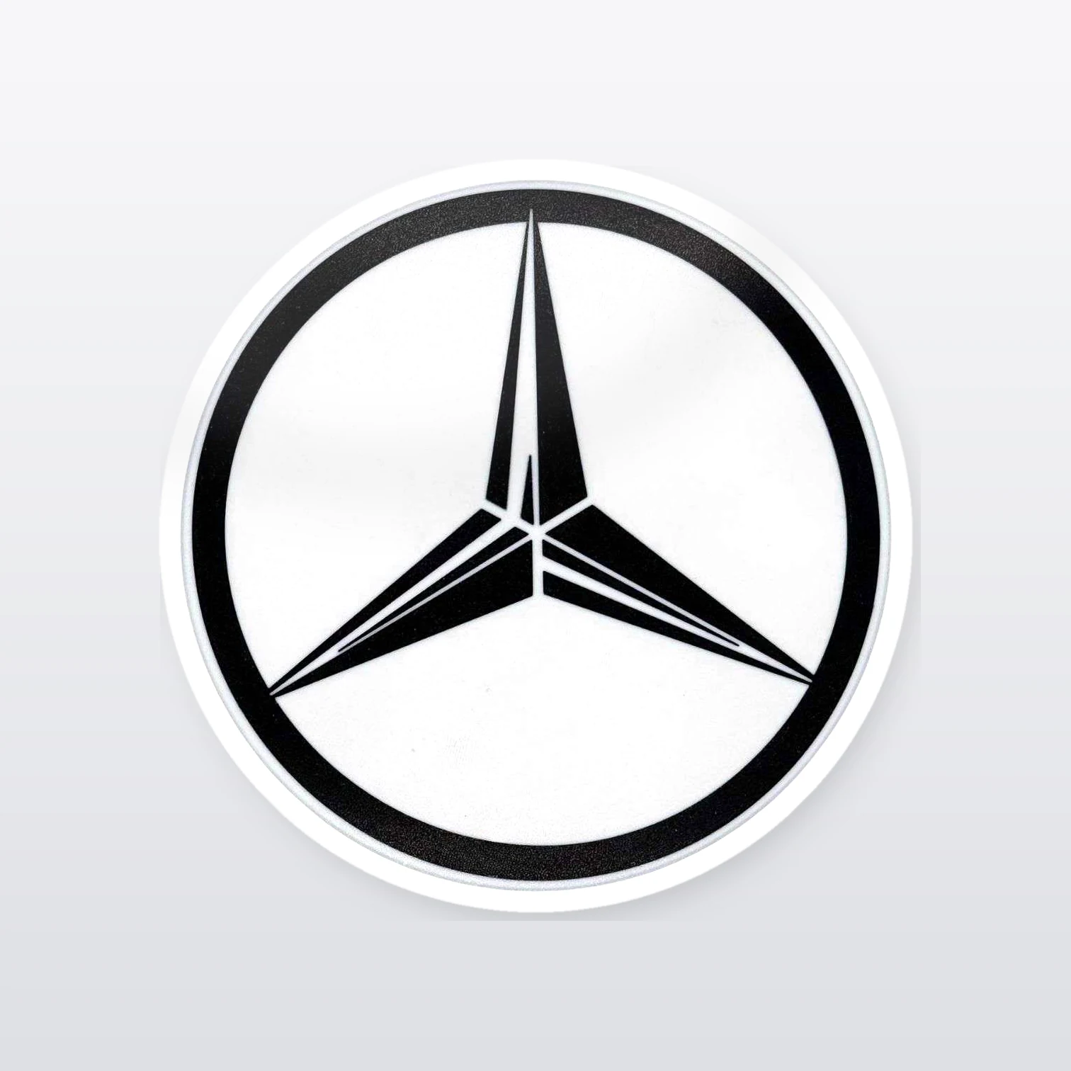 Mercedes-Benz Aufkleber Set – einzelner Aufkleber in Großaufnahme