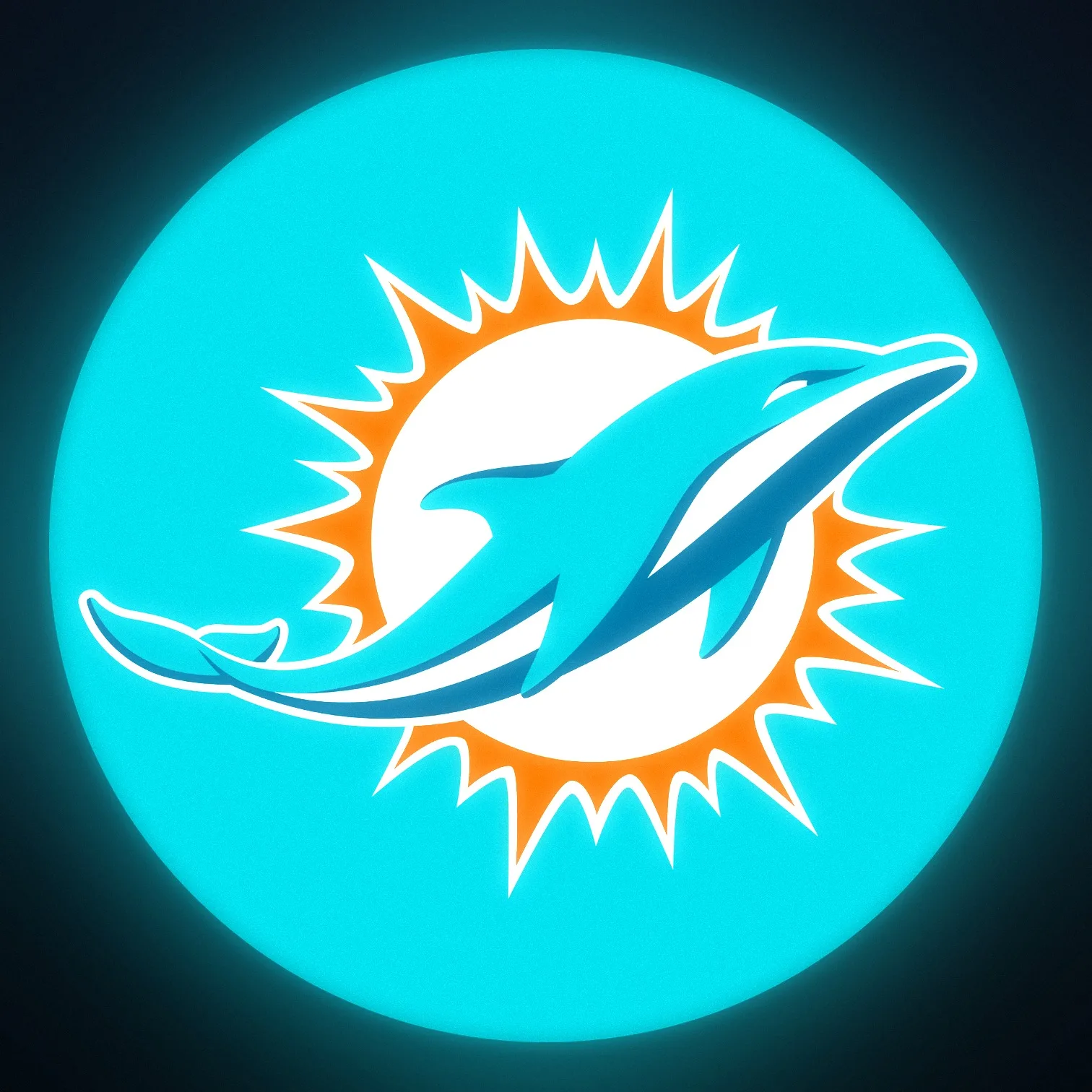 Miami Dolphins LED-Leuchte