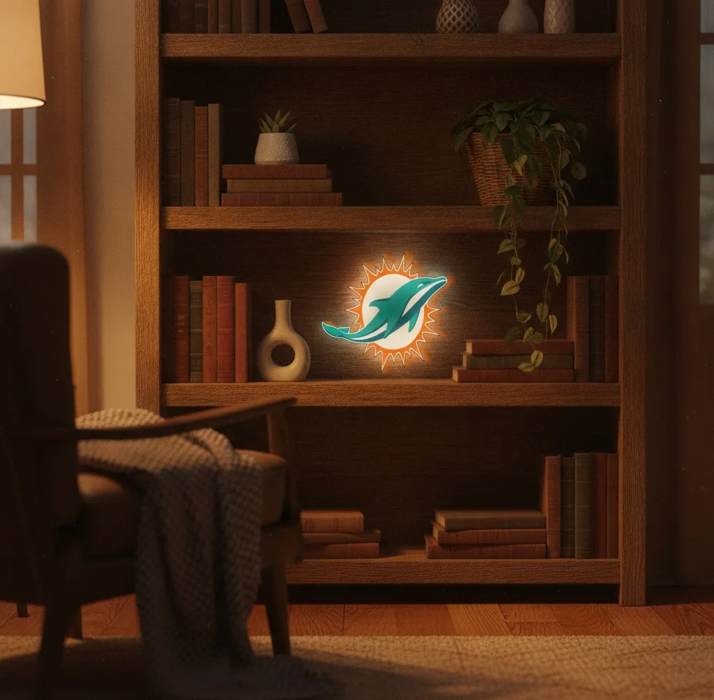 Miami Dolphins LED-Leuchtschild