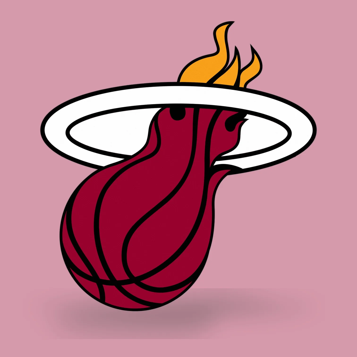 Miami Heat NBA LED-Leuchte