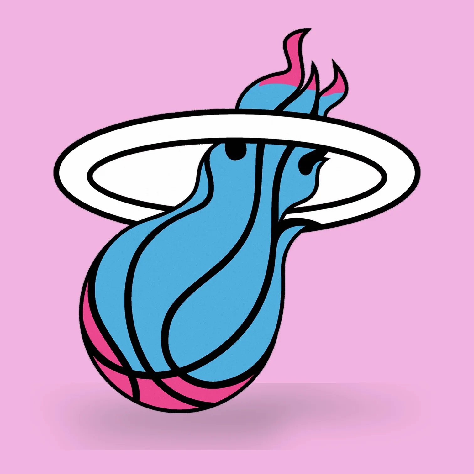 Miami Heat Vice NBA LED-Leuchte