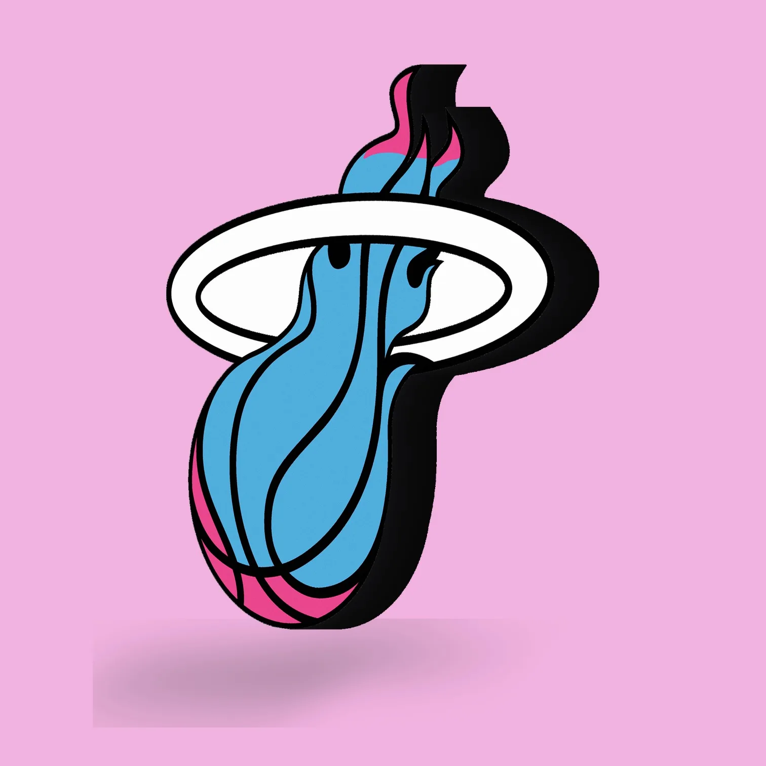 Miami Heat Vice NBA LED-Leuchte