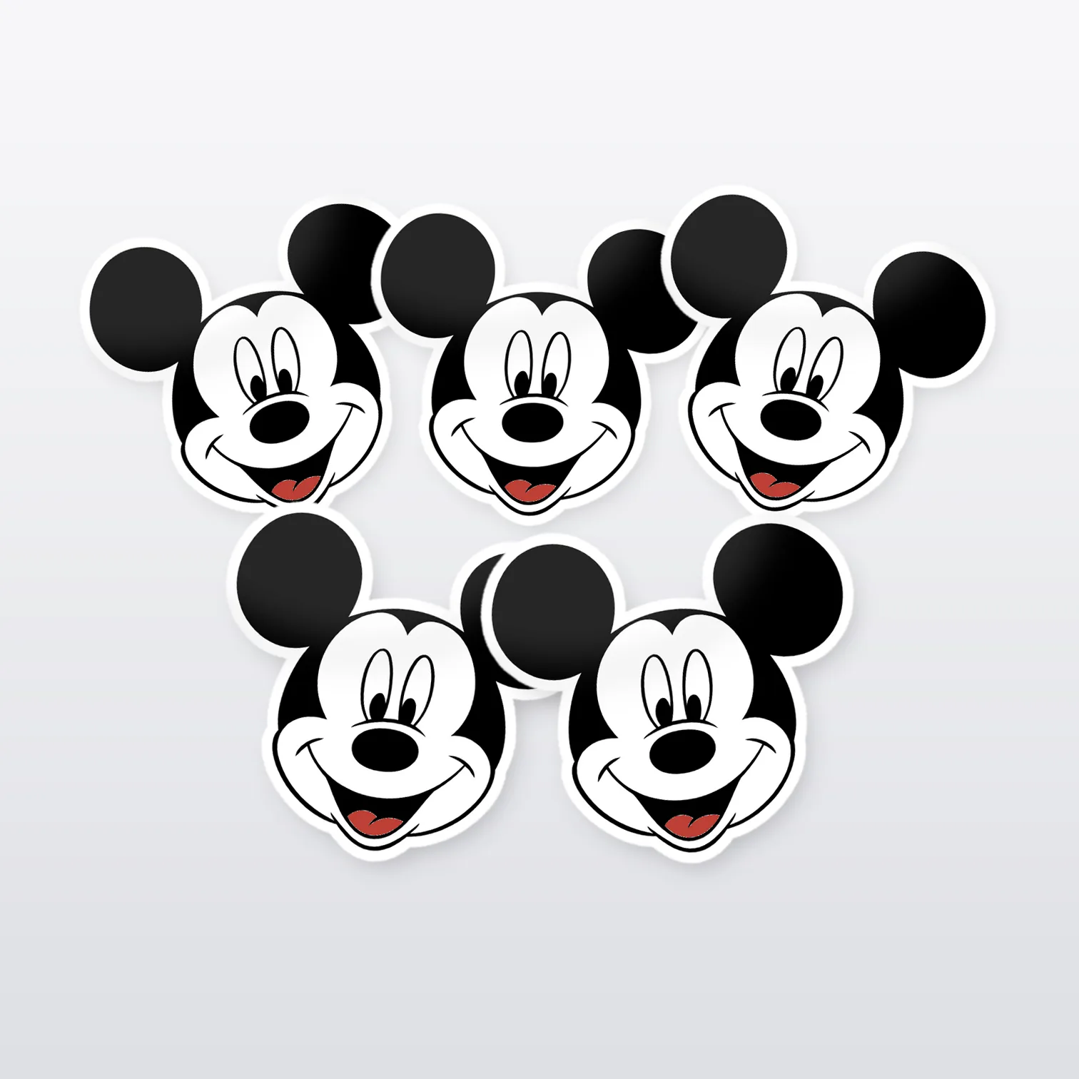 Micky Maus Aufkleber Set – 5 Sticker