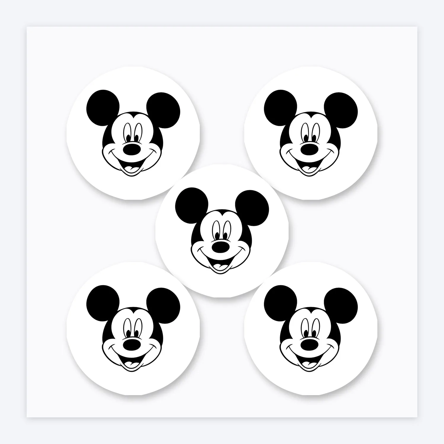 Micky Maus Aufkleber Set III