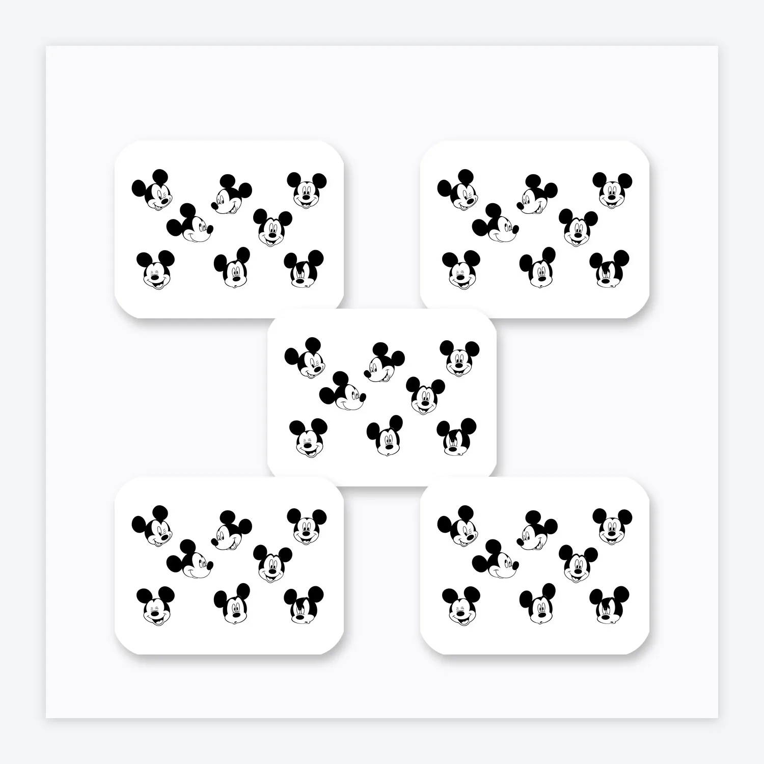 Micky Maus Aufkleber Set IV