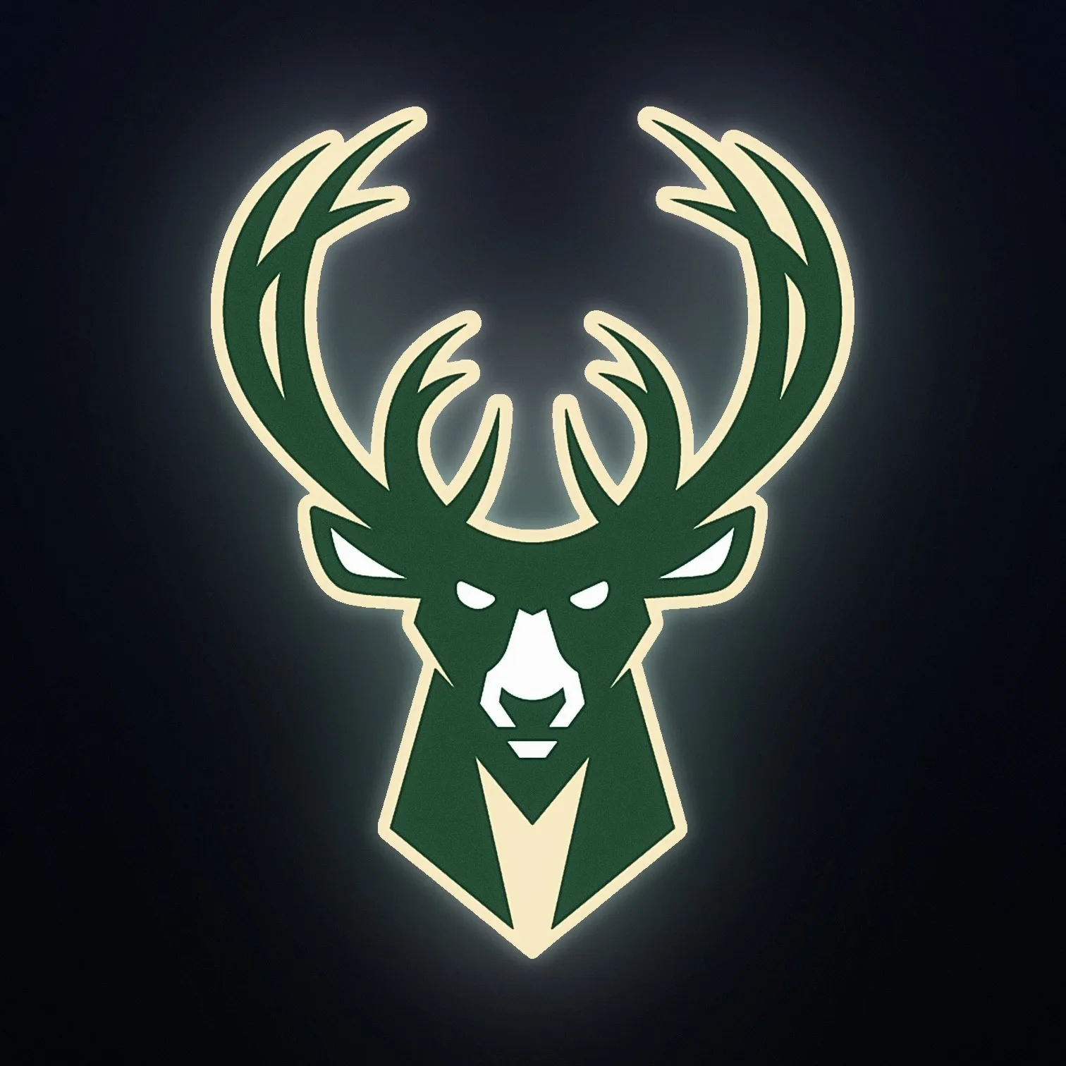 Milwaukee Bucks NBA LED-Leuchte