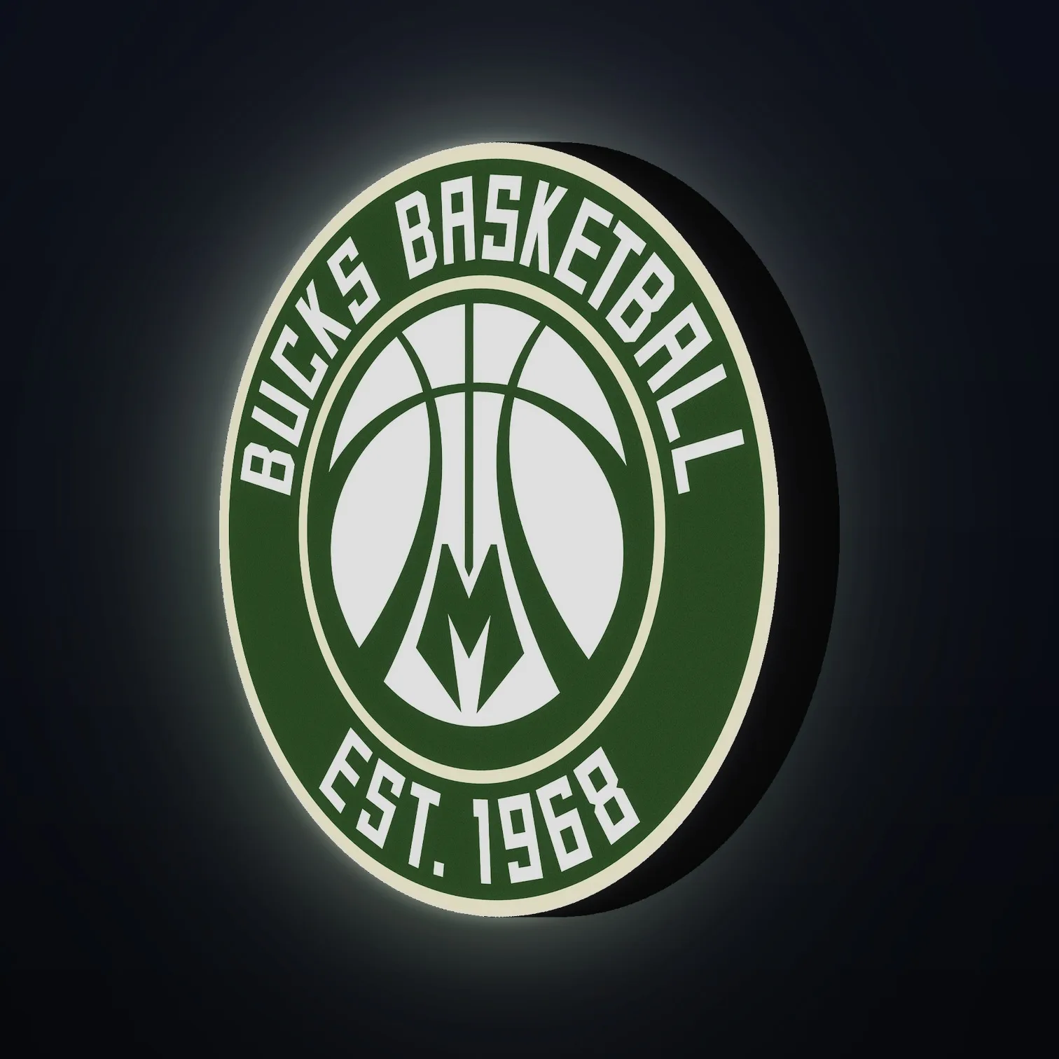 Milwaukee Bucks NBA LED-Leuchte II