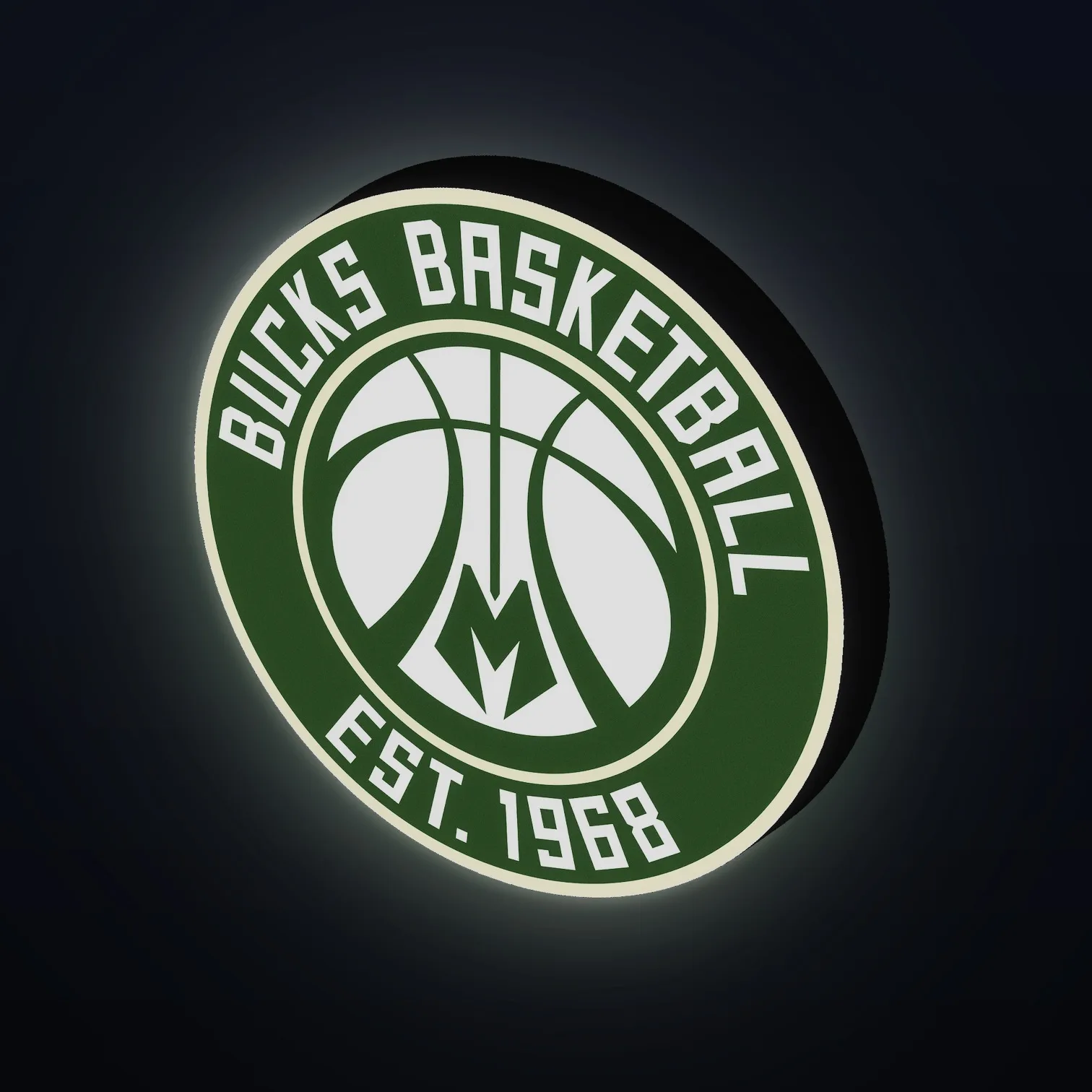 Milwaukee Bucks NBA LED-Leuchte II