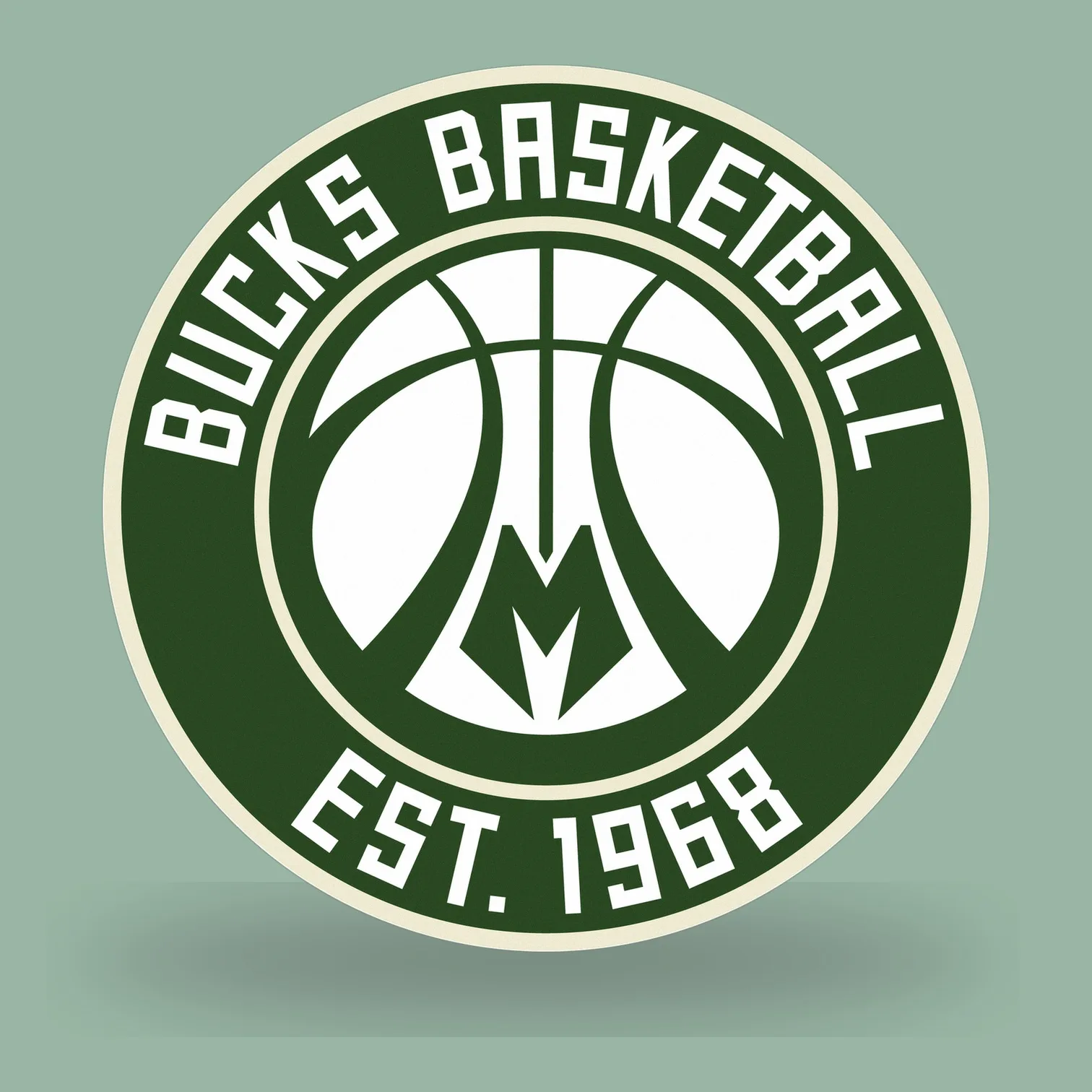 Milwaukee Bucks NBA LED-Leuchte II