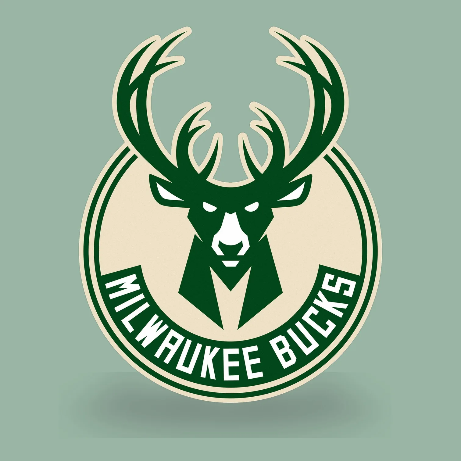 Milwaukee Bucks NBA LED-Leuchte III