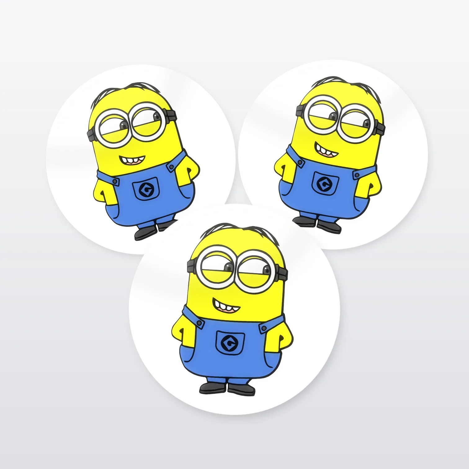 Minion I Aufkleber Set – 5 Sticker