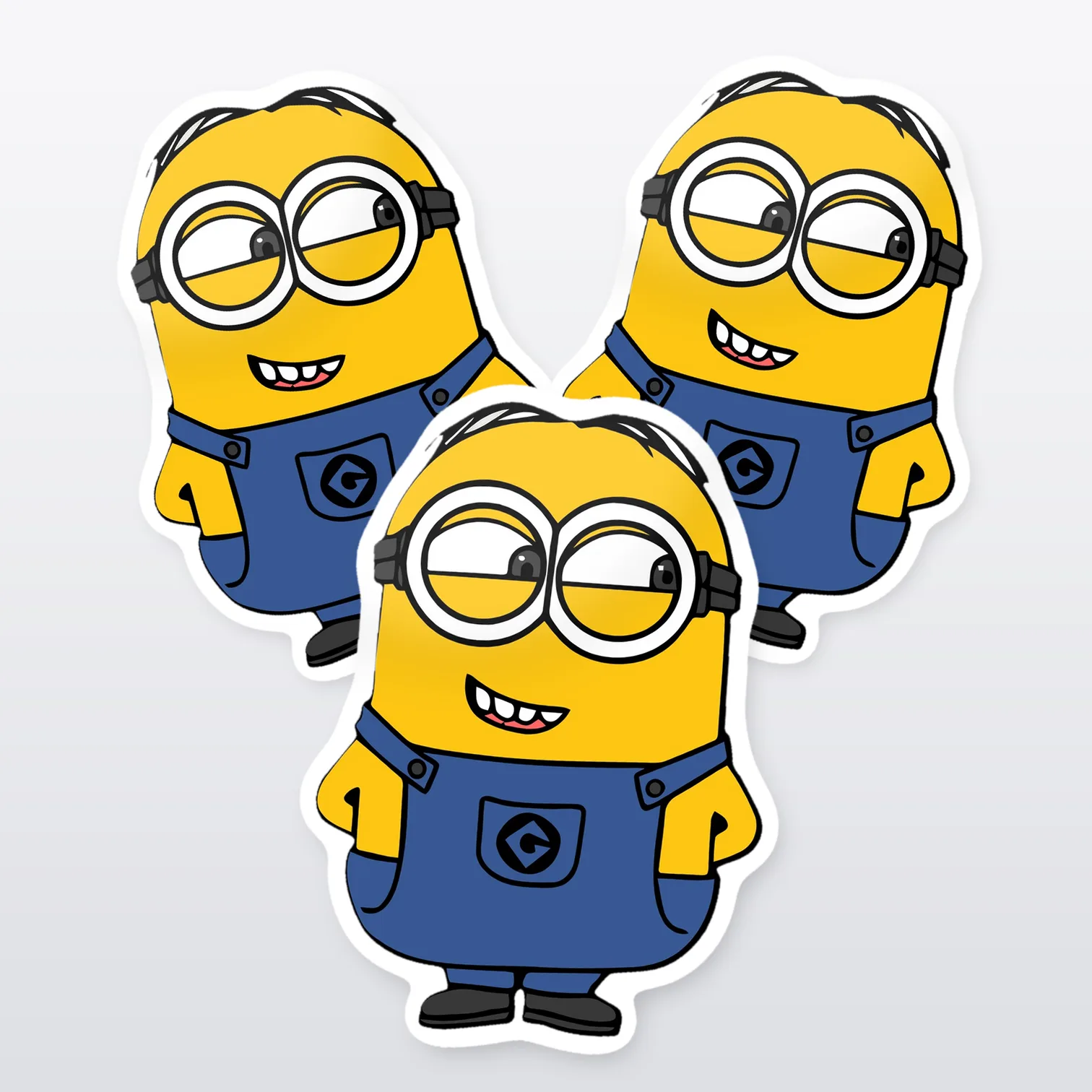 Minion II Aufkleber Set – 5 Sticker