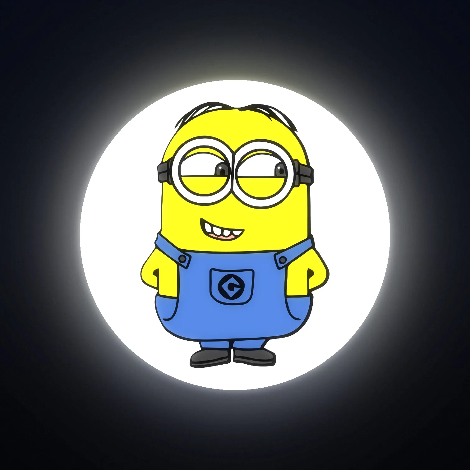Minion I LED-Leuchtschild