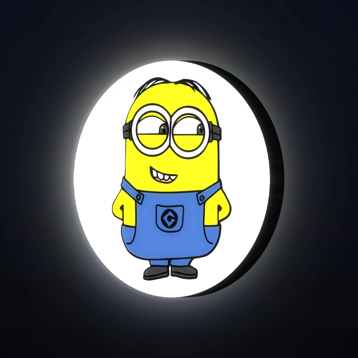Minion I LED-Leuchtschild
