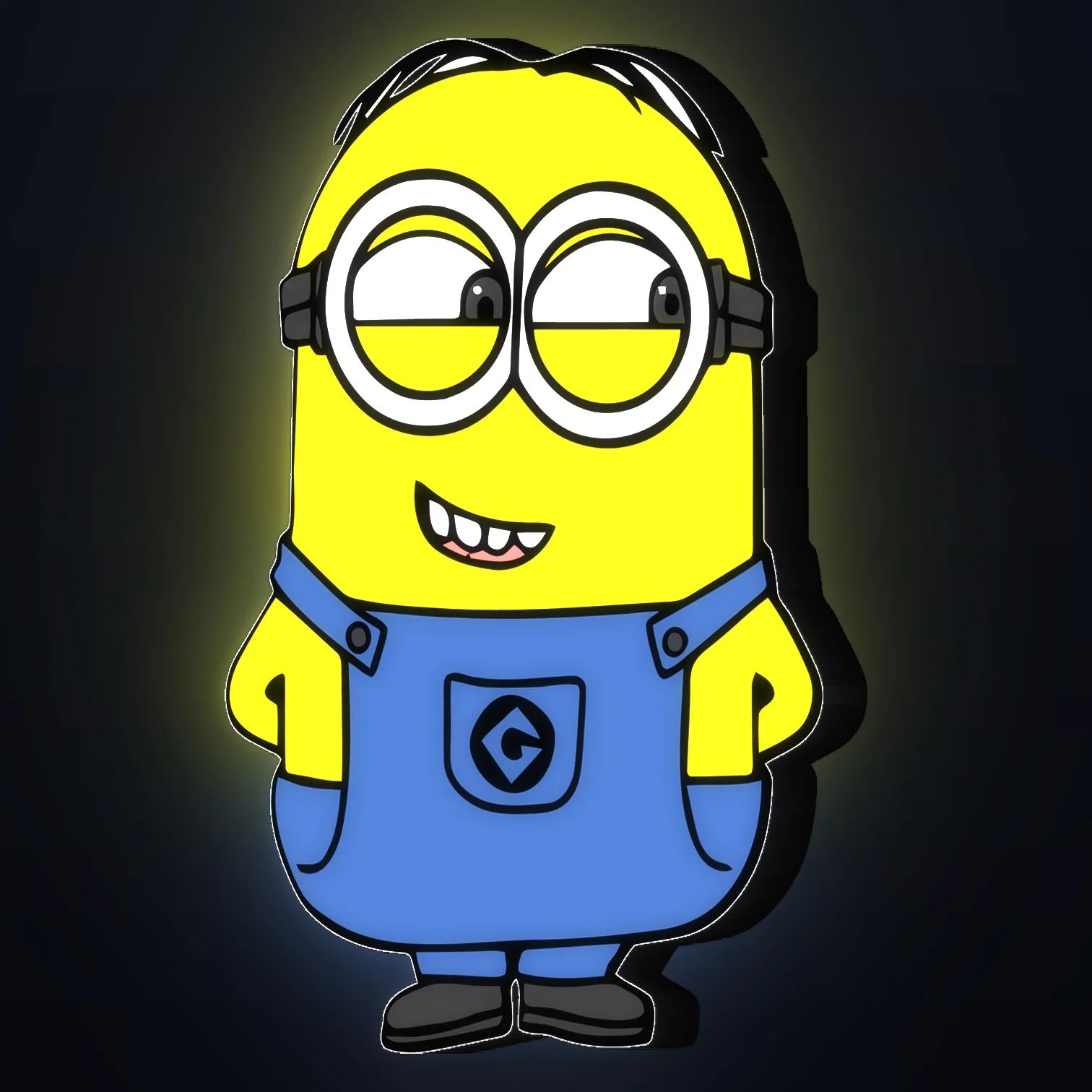 Minion II LED-Leuchtschild