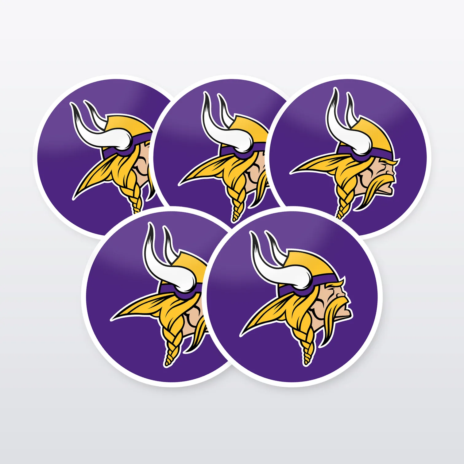 Minnesota Vikings Aufkleber Set I