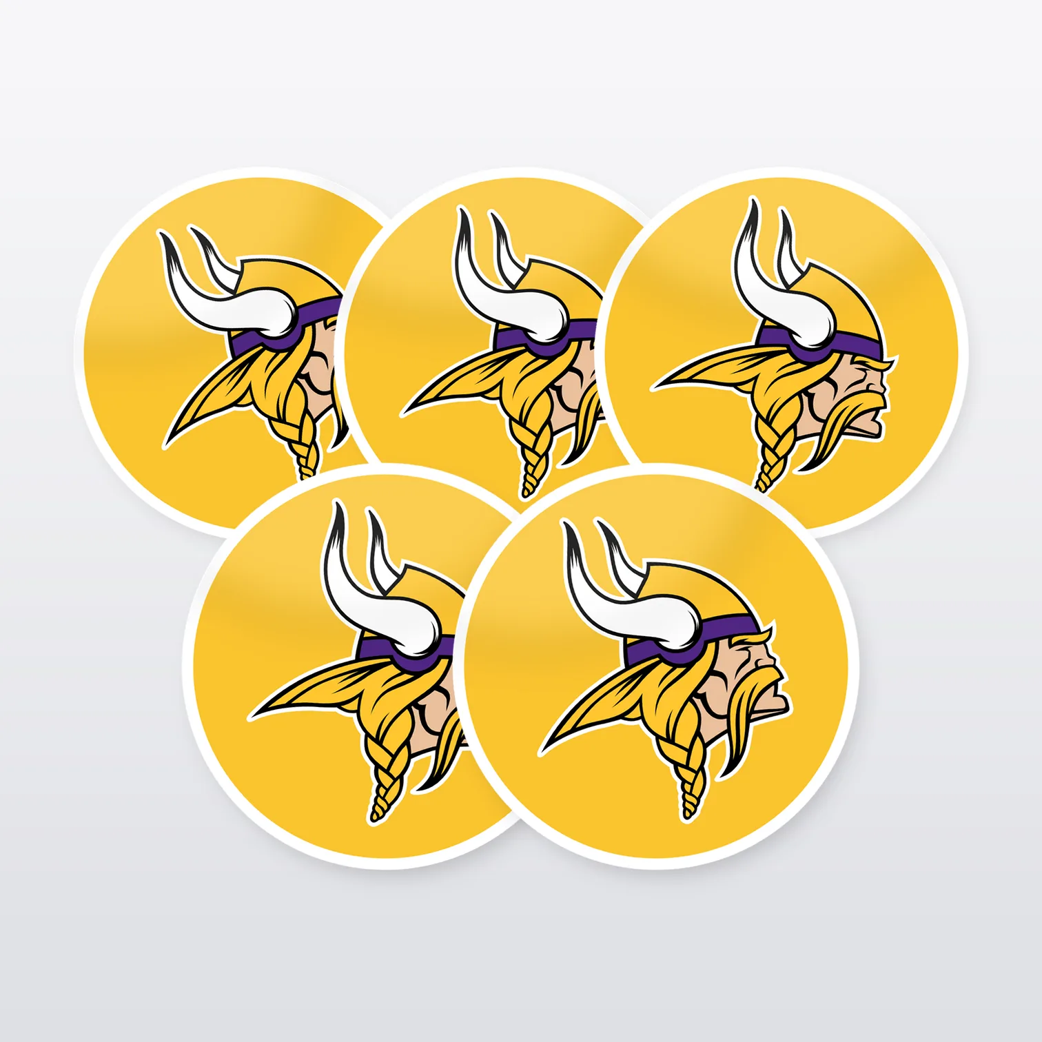 Minnesota Vikings Aufkleber Set II