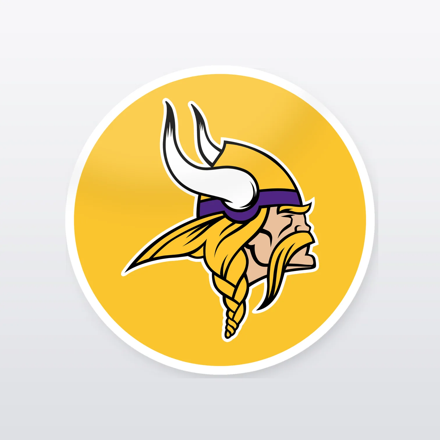 Minnesota Vikings Aufkleber Set II