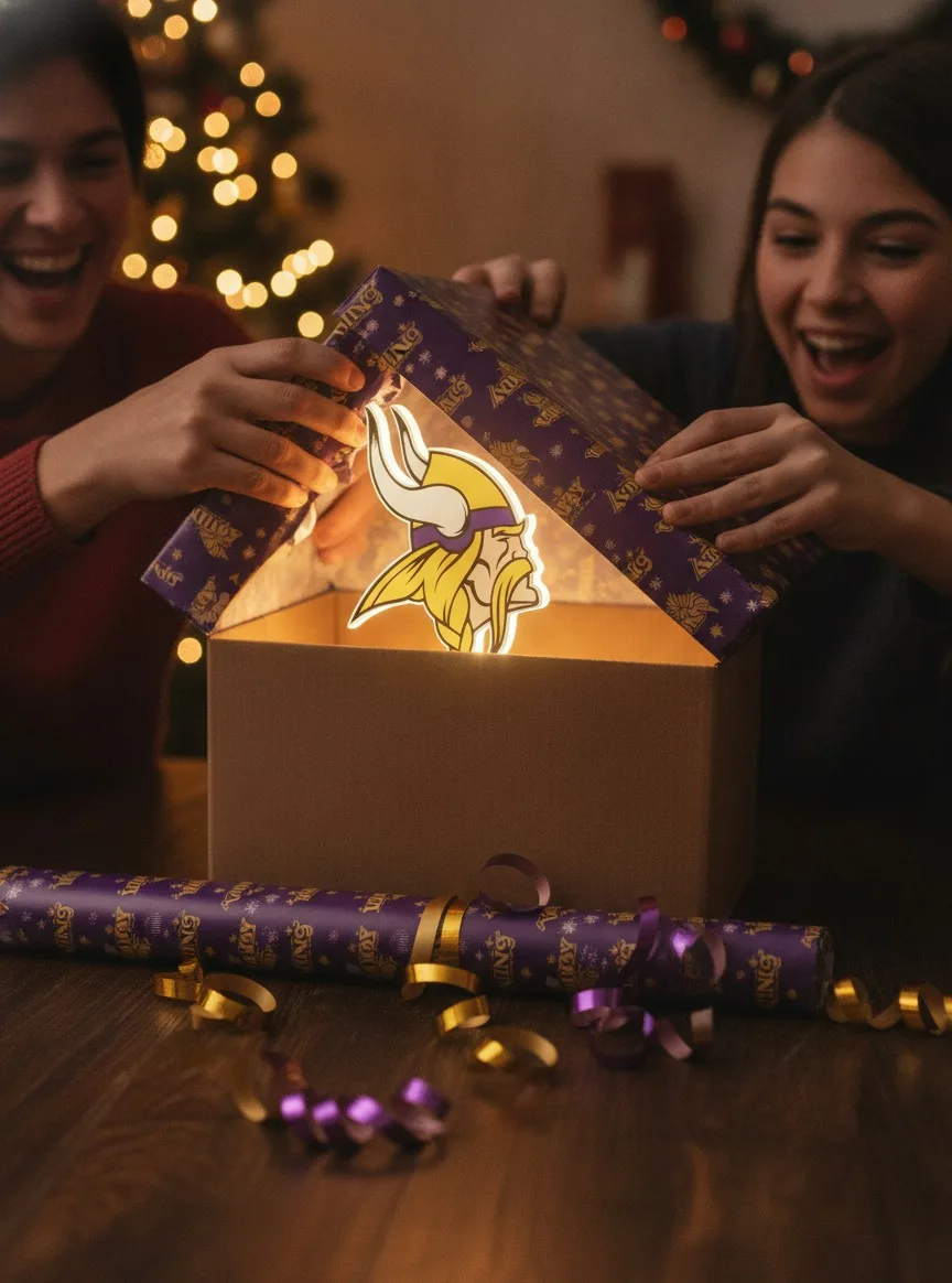 Minnesota Vikings LED-Leuchtschild