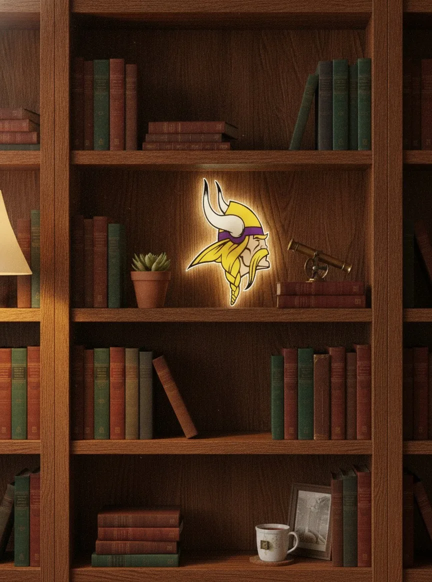 Minnesota Vikings LED-Leuchtschild
