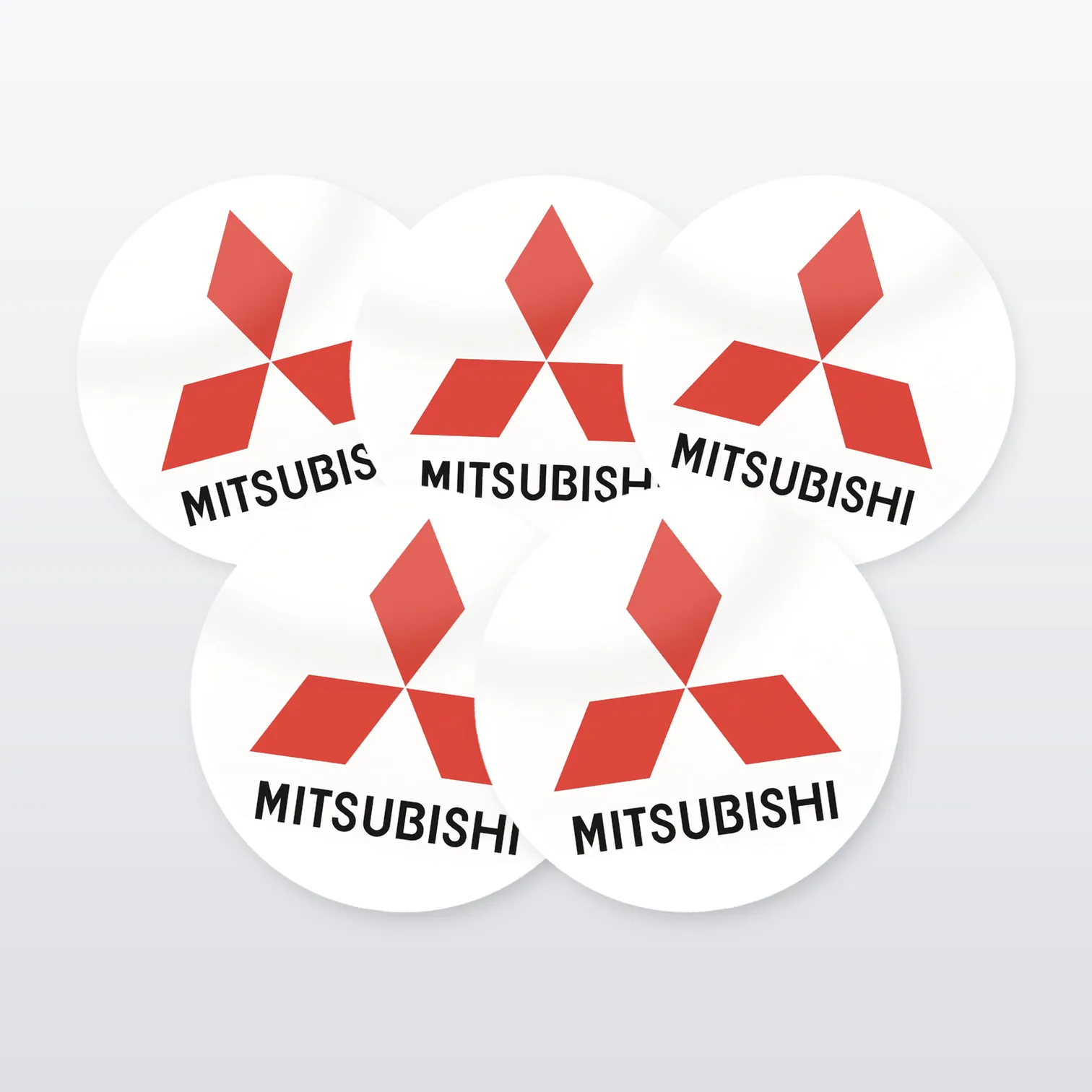 Mitsubishi Aufkleber Set – 5 Sticker