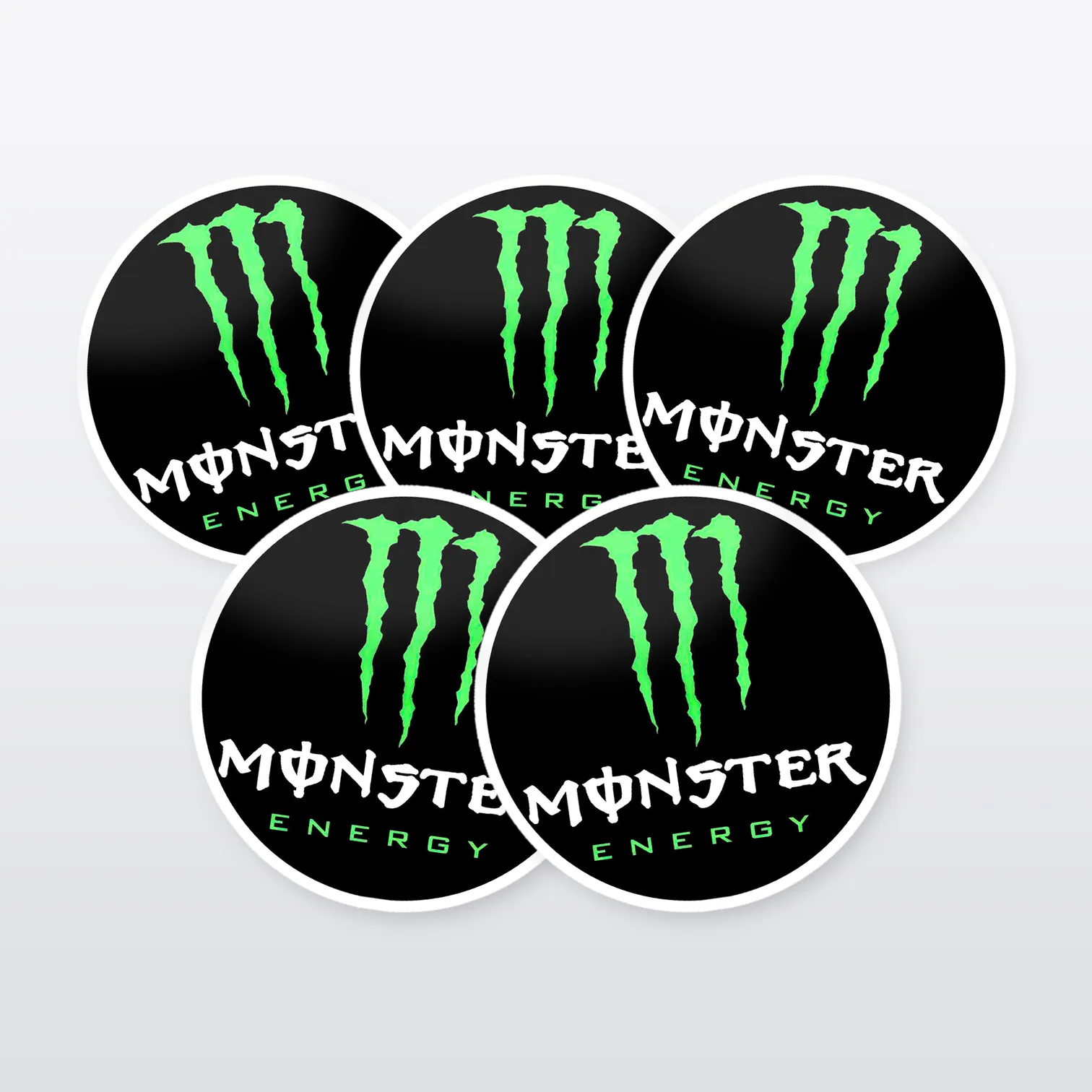 Monster Energy Aufkleber Set II – 5 Sticker