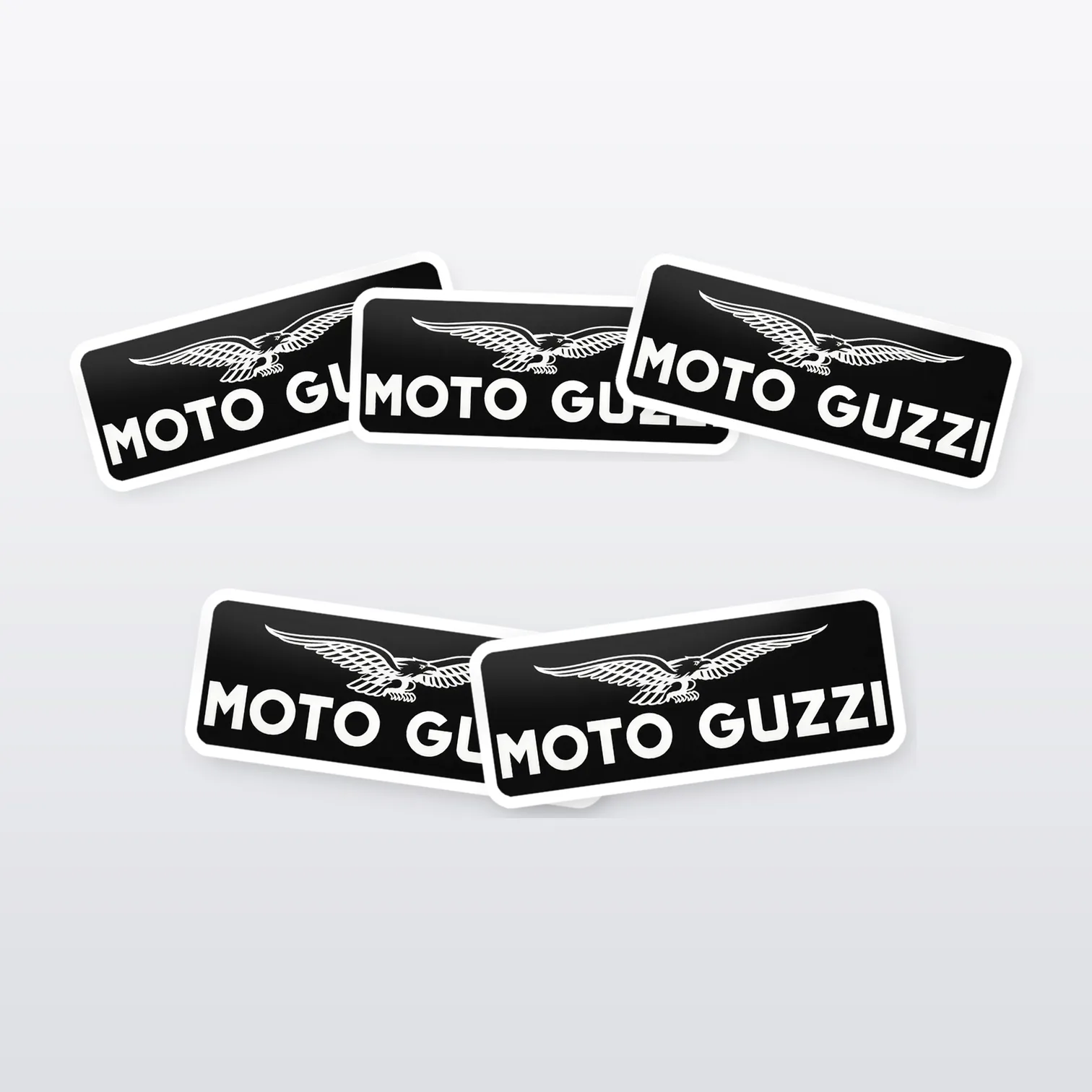 Moto Guzzi Aufkleber Set – 5 Sticker