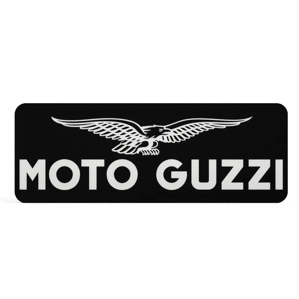 Moto Guzzi LED-Leuchtschild Adler Motorrad Wanddeko Geschenk